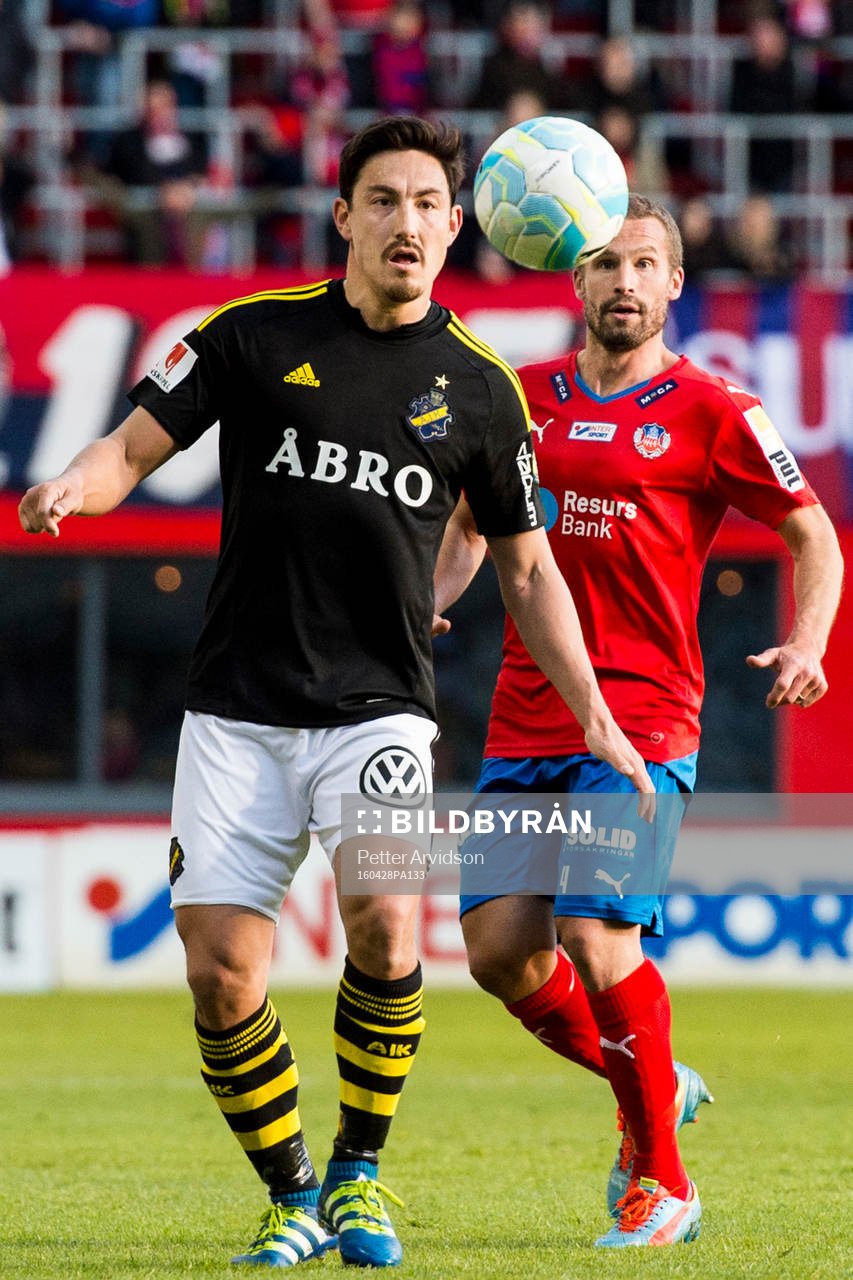 s Stefan Ishizaki och Helsingborgs Christoffer Andersson
