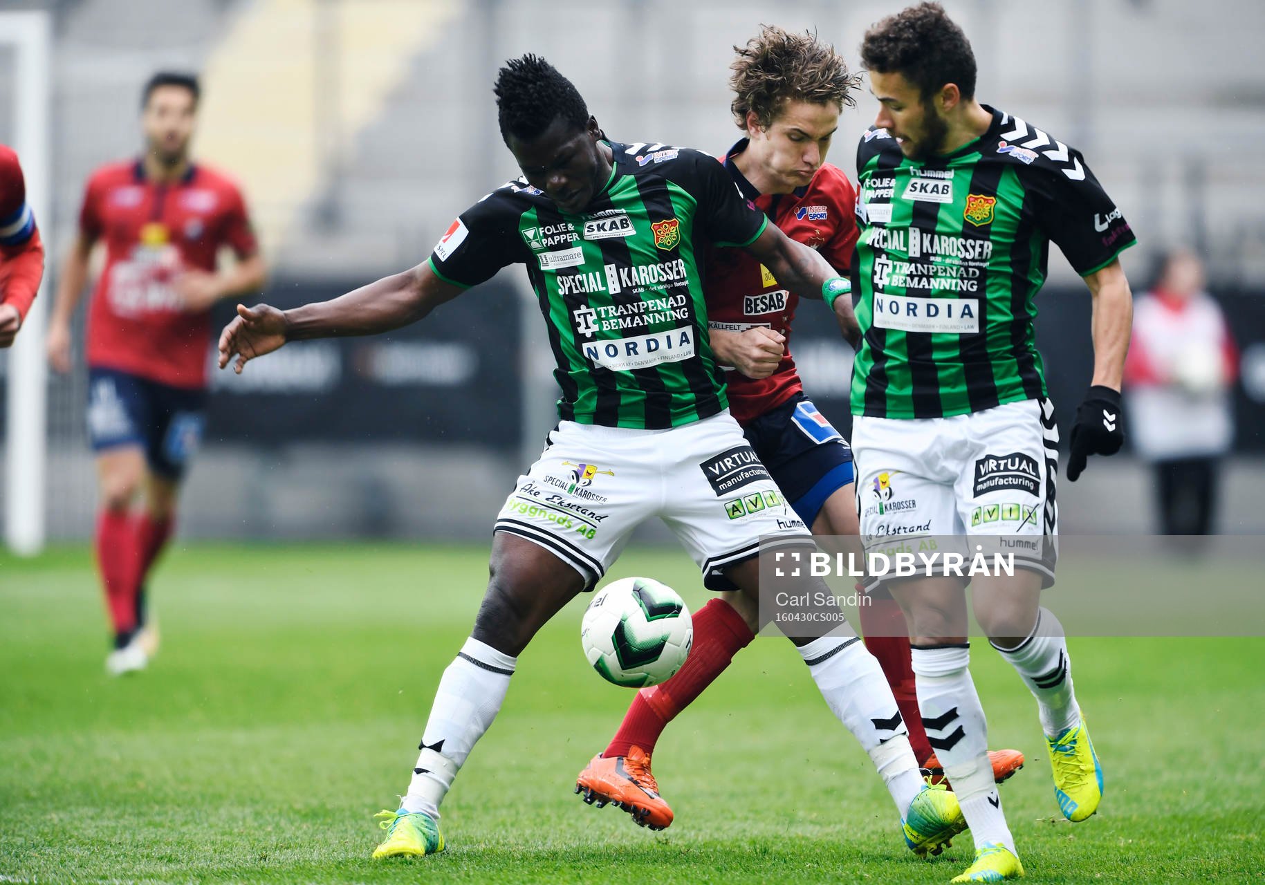 GAIS Ibrahim Tetej Bangura mot Örgrytes Jakob Lindström