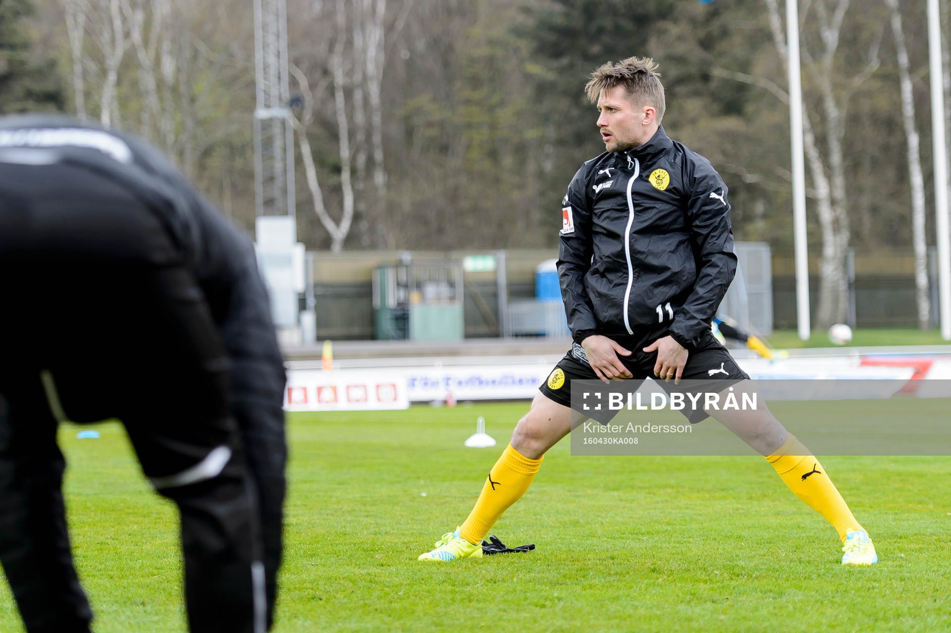 under fotbollsmatchen i Superettan mellan Varberg och Frej