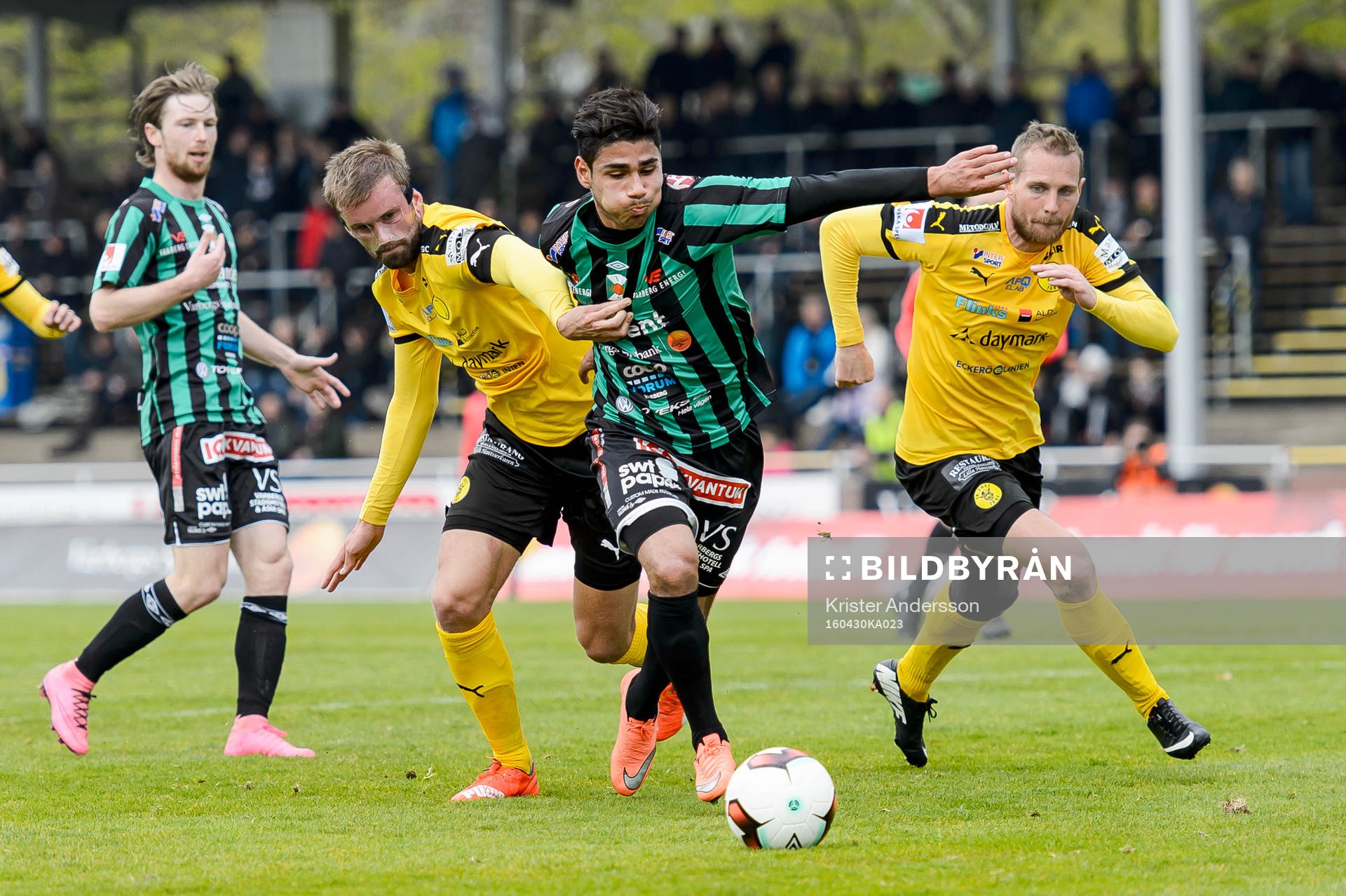 Varbergs Hosam Aiesh blir neddragen utan åtgärd