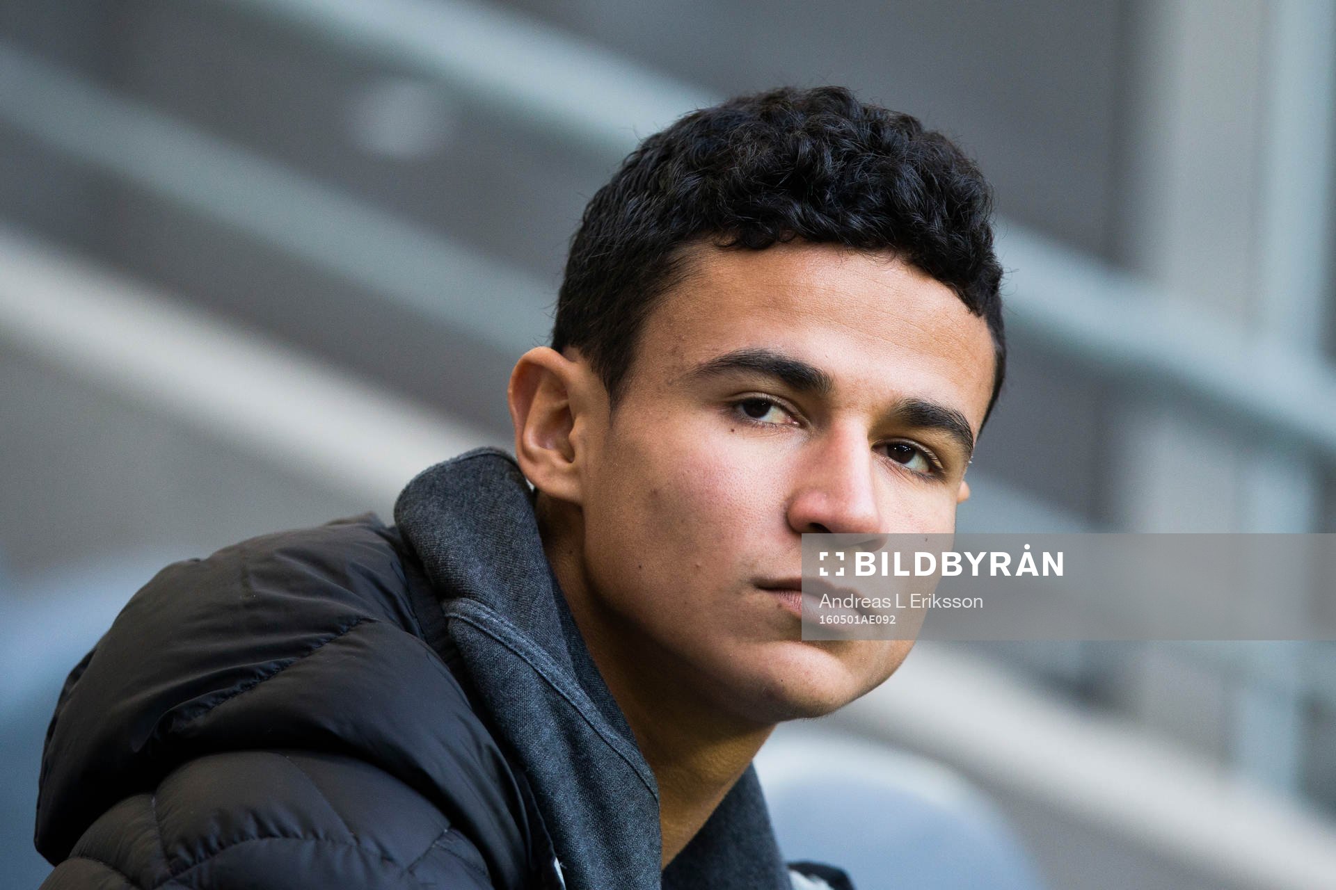 Ian Smith, som provtränar med Hammarby