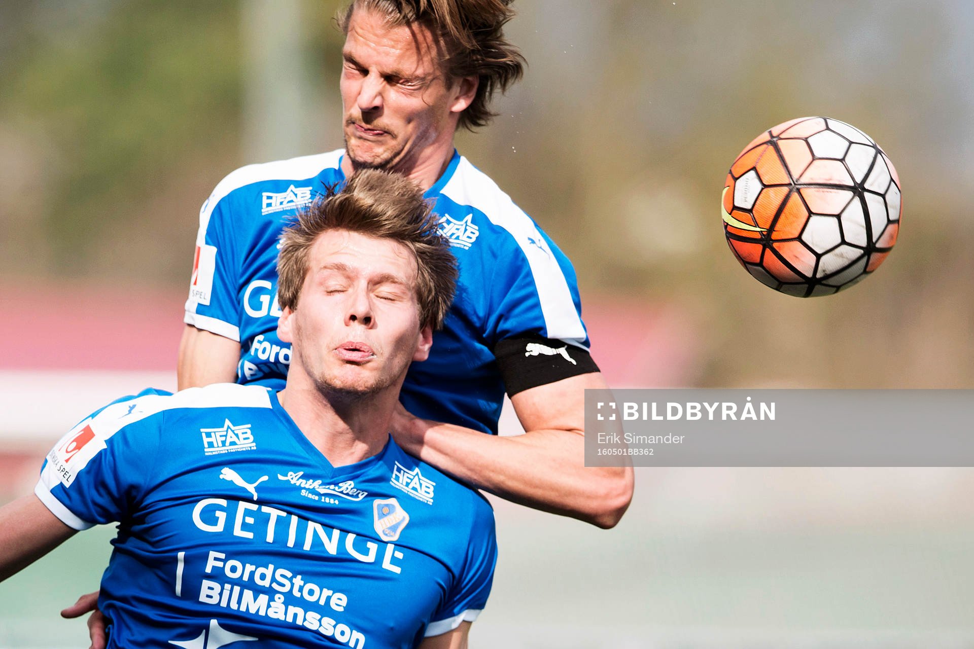 Halmstads Andreas Bengtsson och Fredrik Liverstam