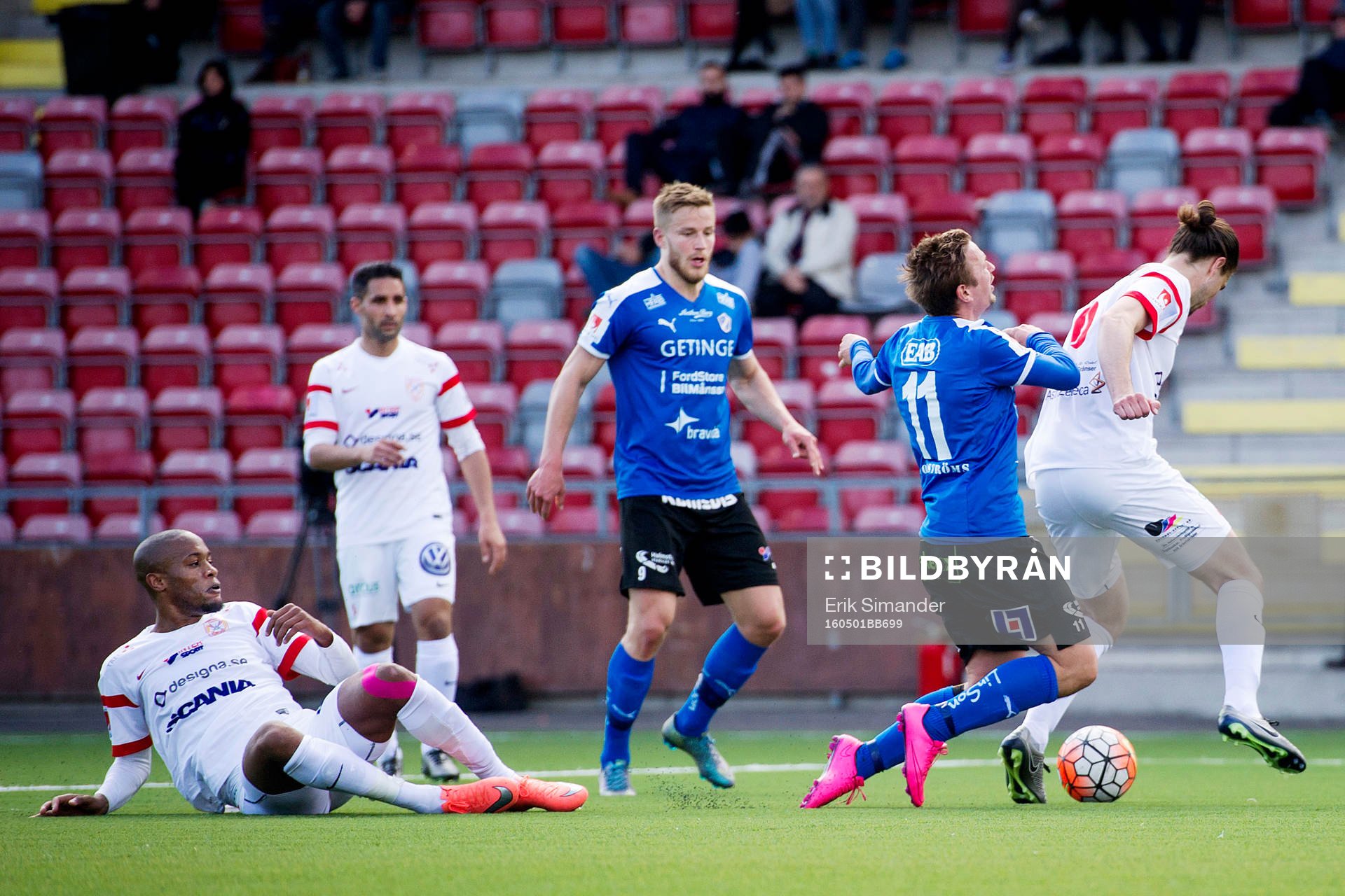 Halmstads Fredrik Olsson blir fälld i straffområdet av