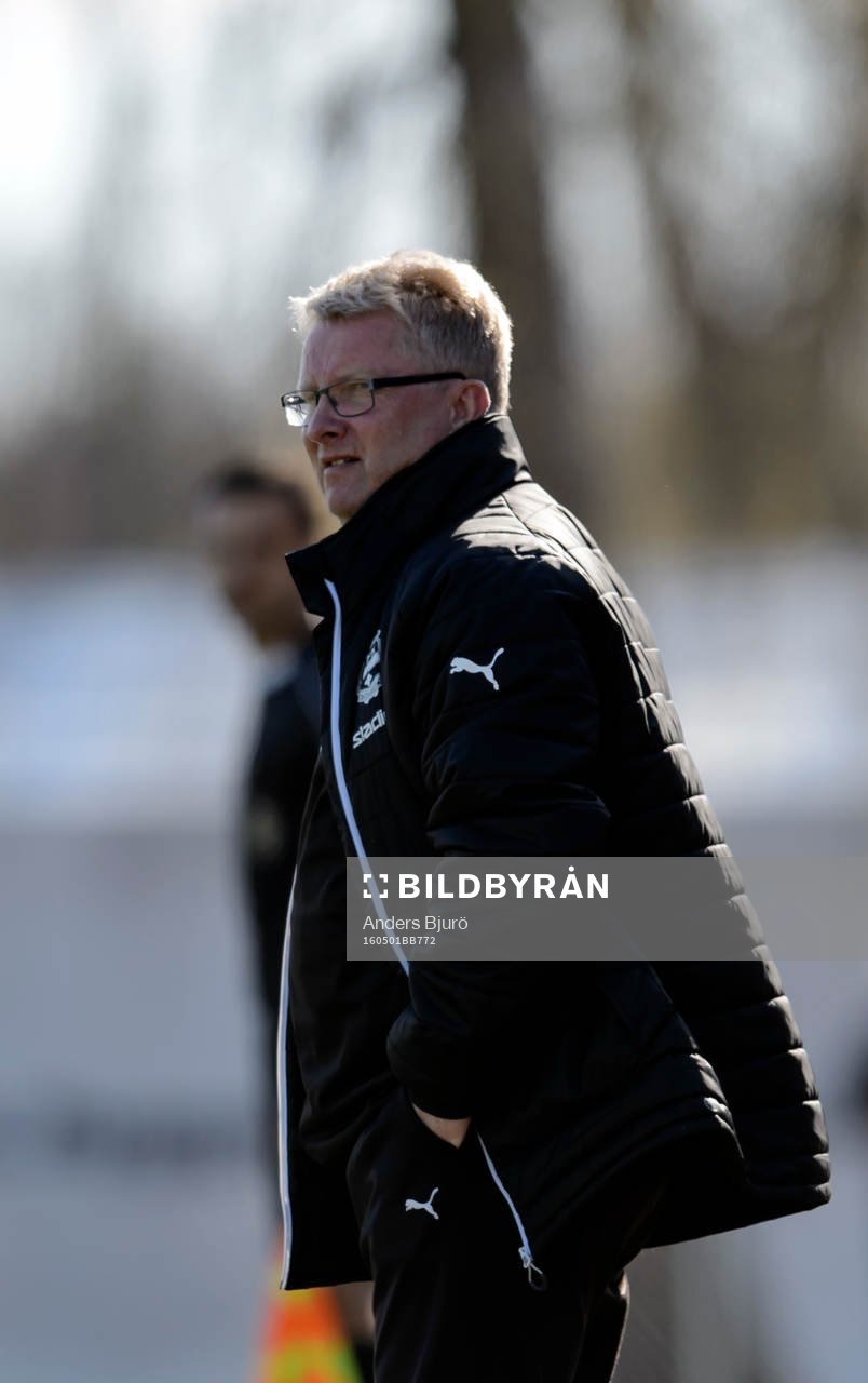 Värnamos tränare Peter Kuno Johansson
