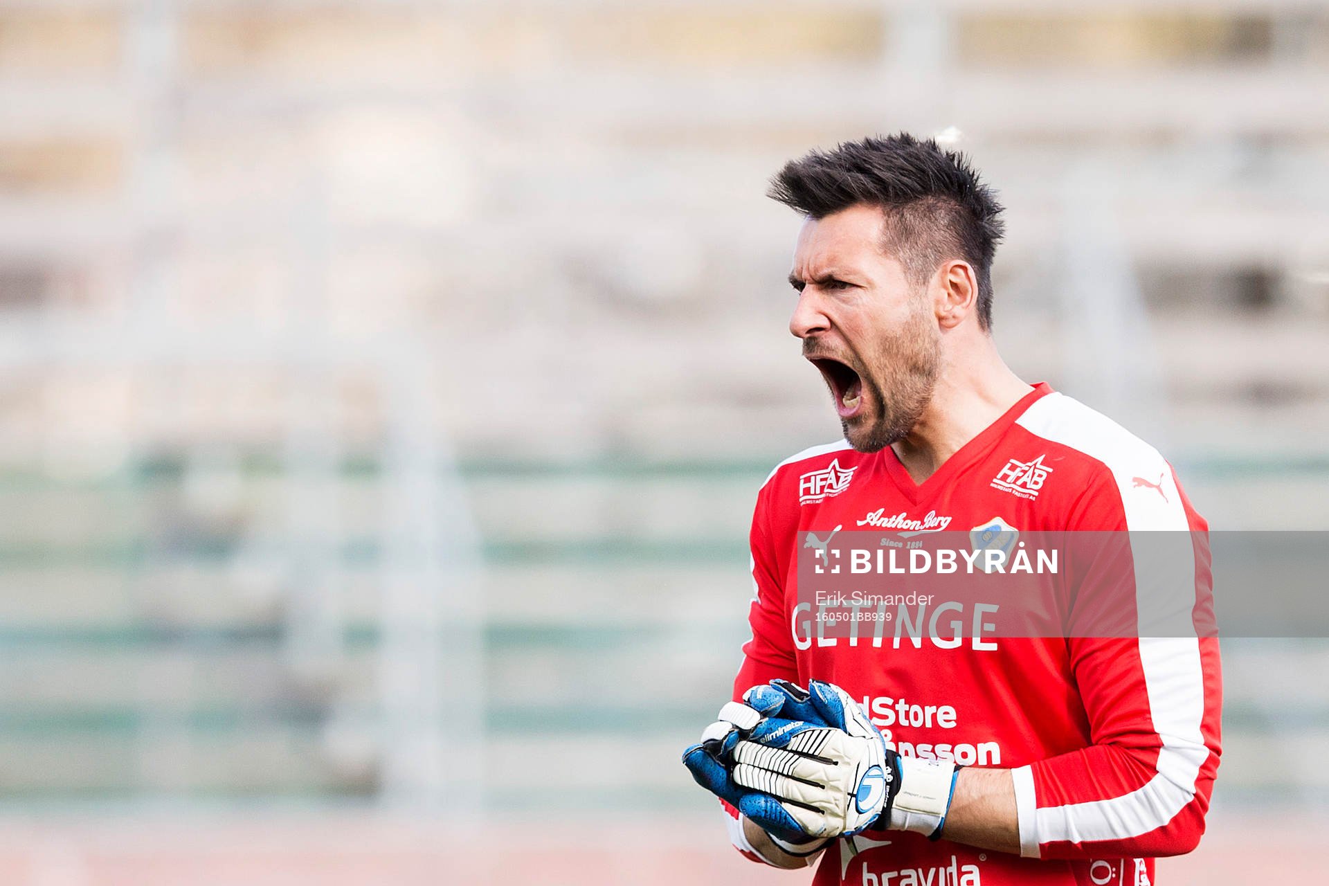 Halmstads målvakt Stojan Lukic