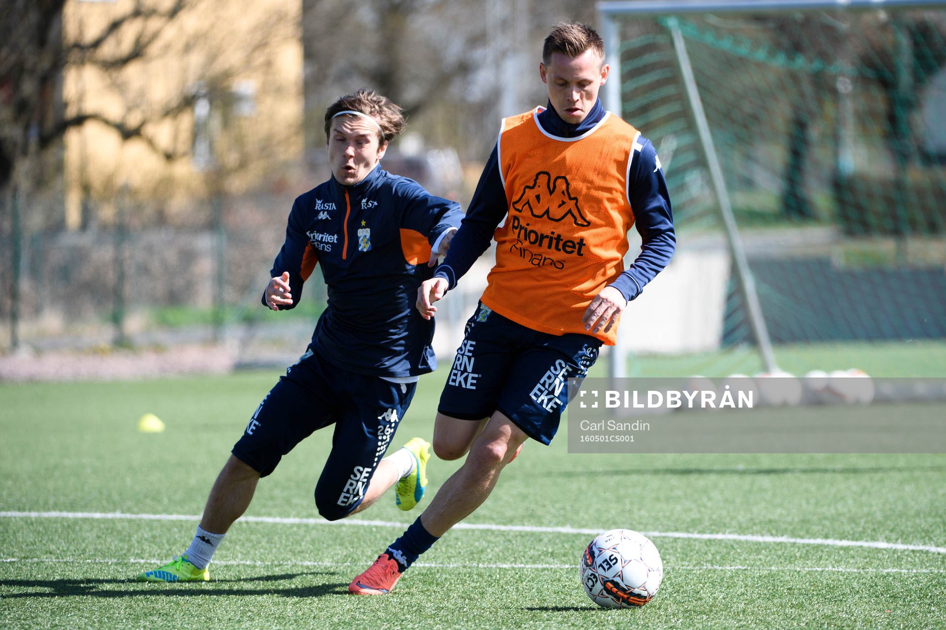 IFK Göteborgs Patrik Karlsson Lagemyr och Jakob Ankersen