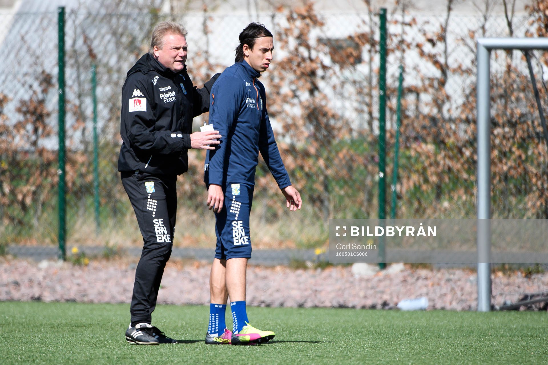 IFK Göteborgs tränare Jörgen Lennartsson och Martin