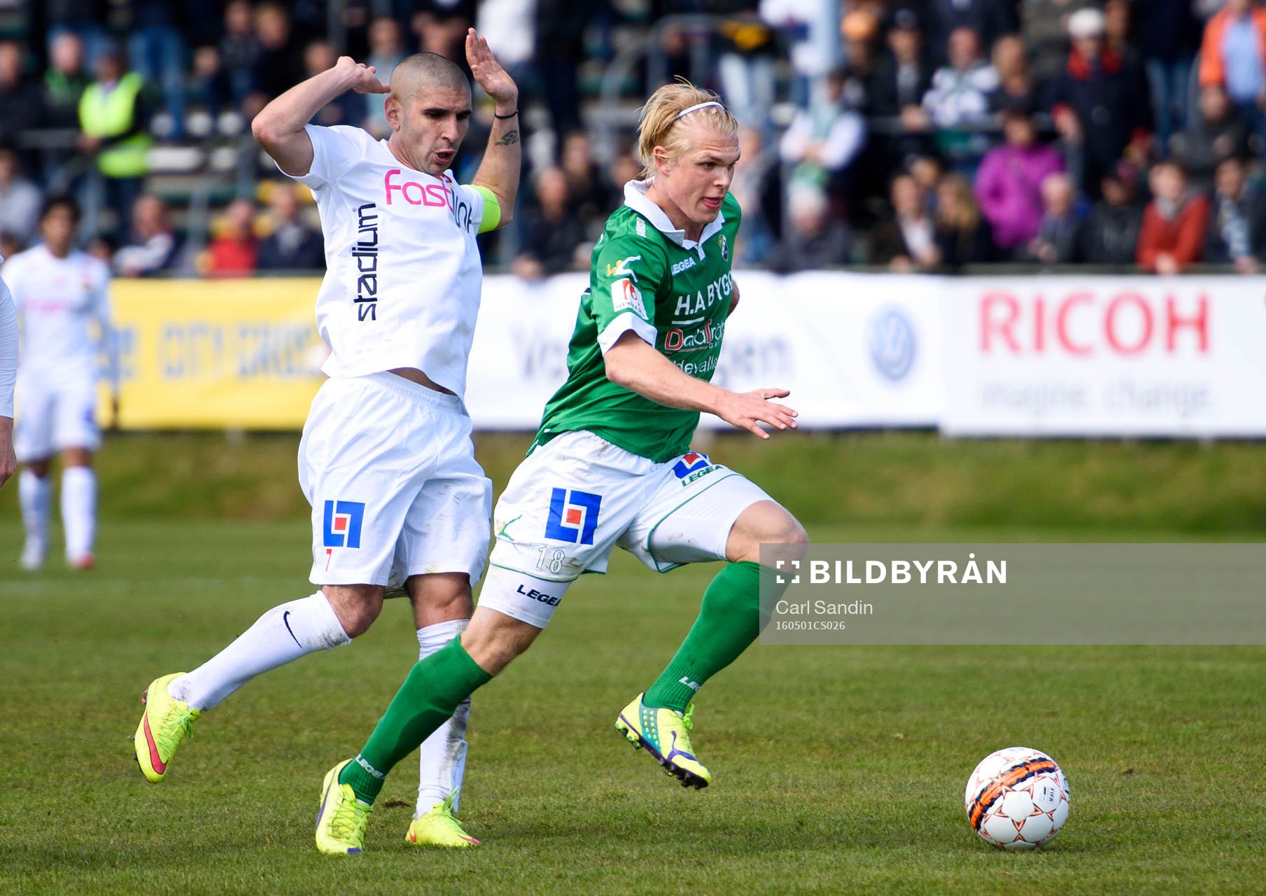 Dalkurds Rawez Lawan och Ljungskiles Linus Tornblad