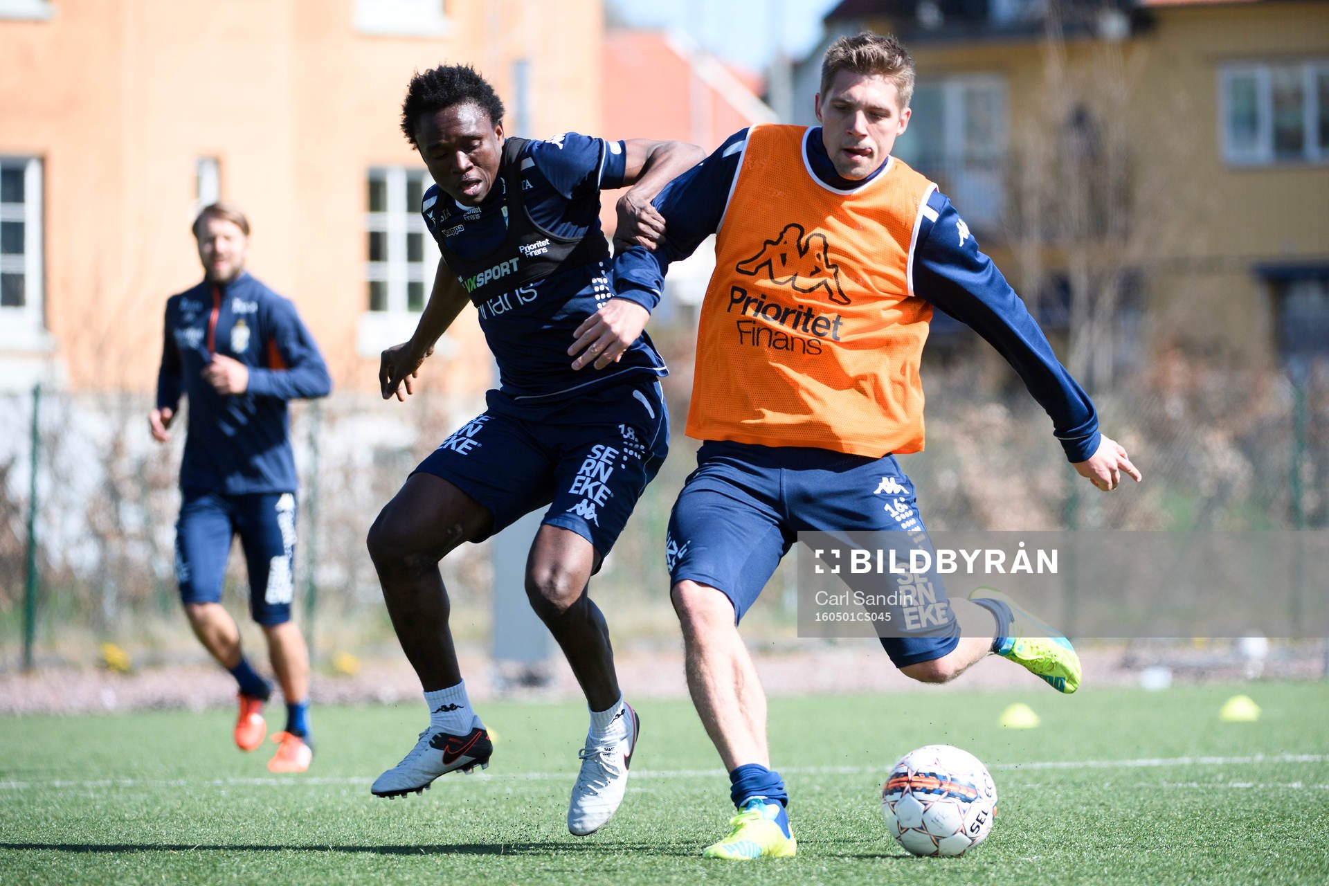 IFK Göteborgs Lawson Sabah och Mikael Boman