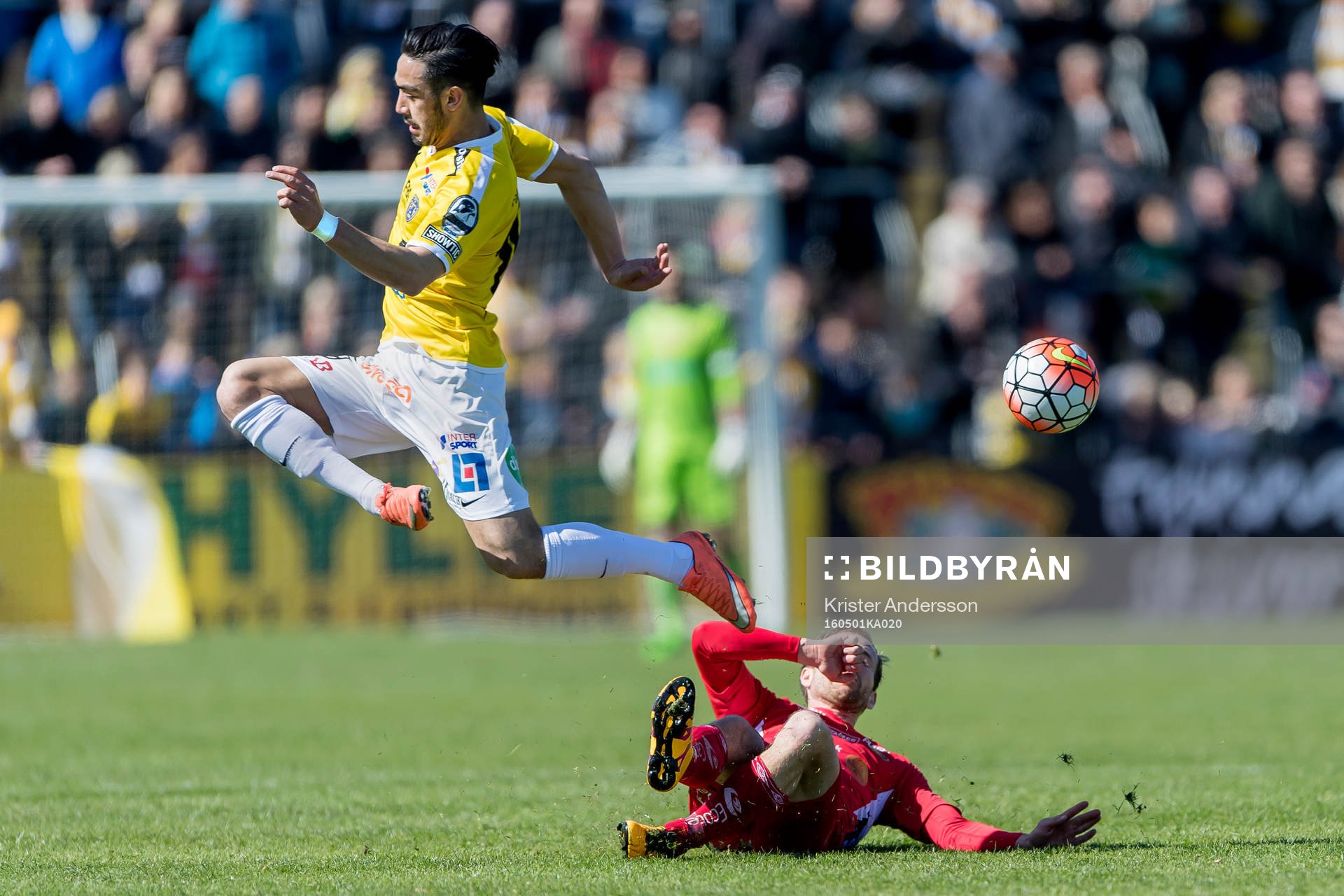 Falkenbergs Amin Nazari och Elfsborgs Anders Randrup