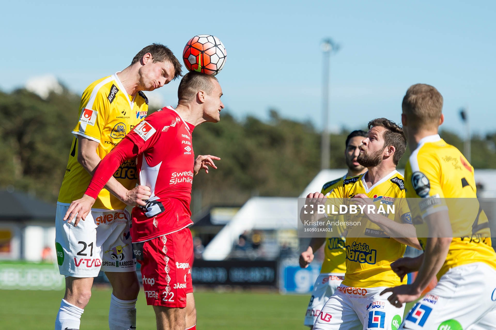 Falkenbergs Thomas Juel-Nielsen och Elfsborgs Viktor Prodell