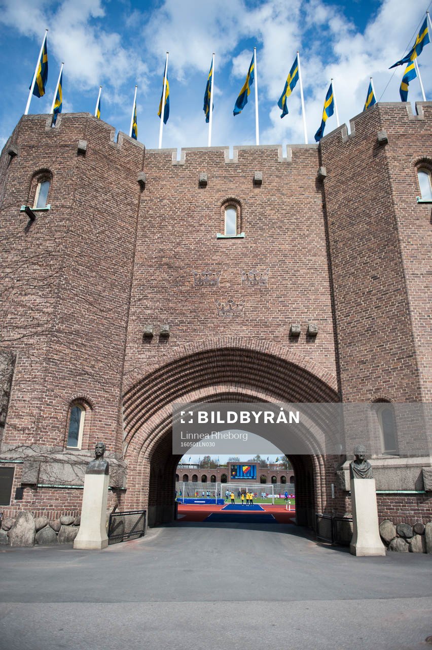 Entré till Stockholms Stadion