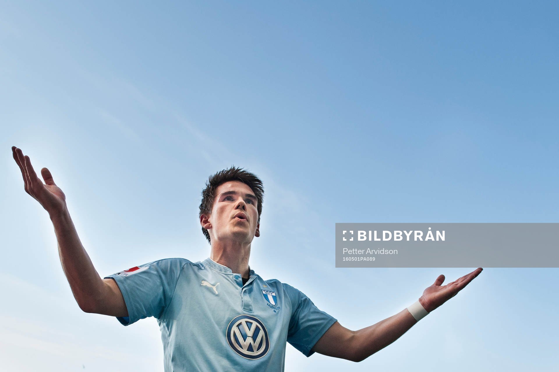Malmö FFs Vidar Örn Kjartansson jublar