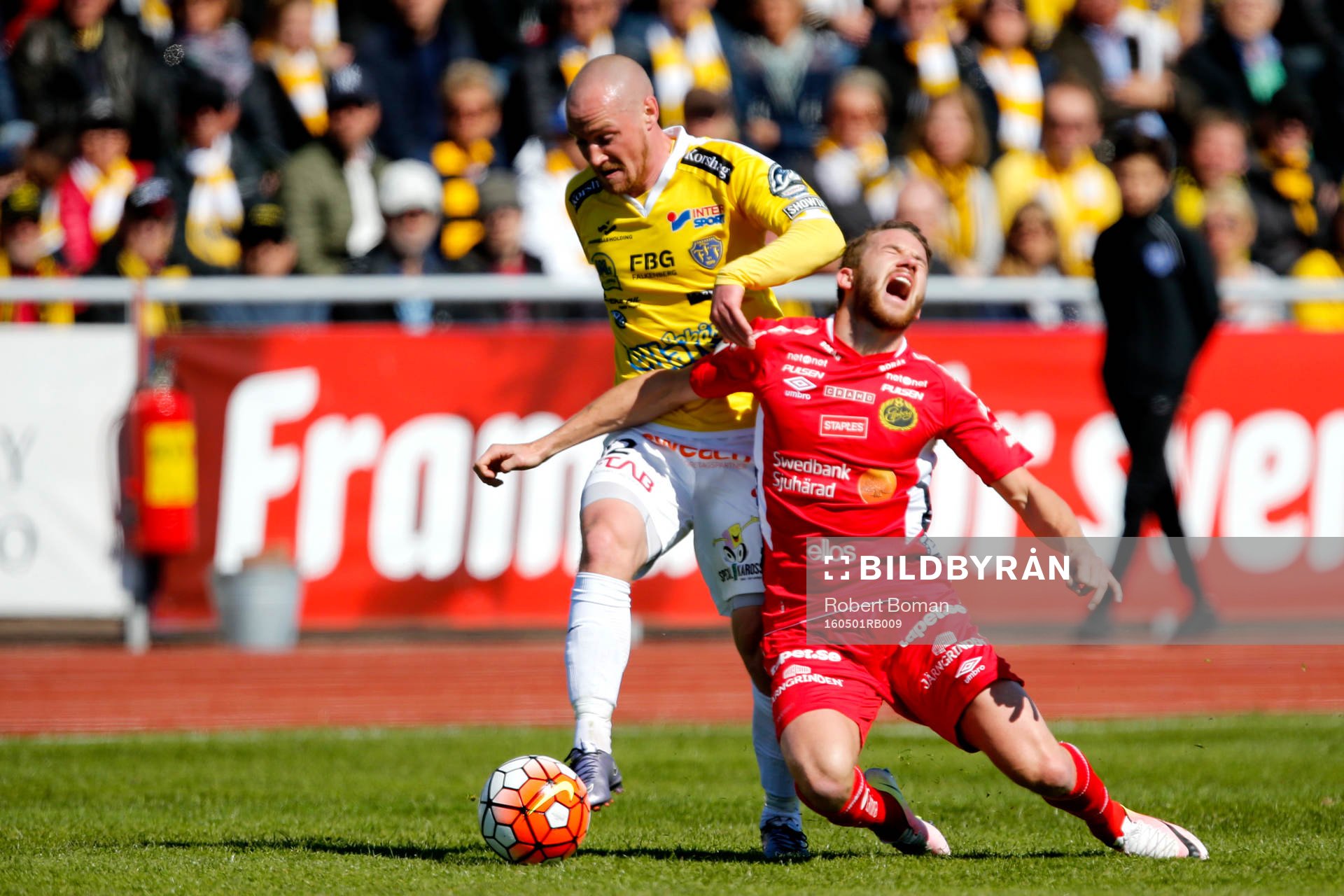 Falkenbergs Christoffer Carlsson och Elfsborgs Marcus