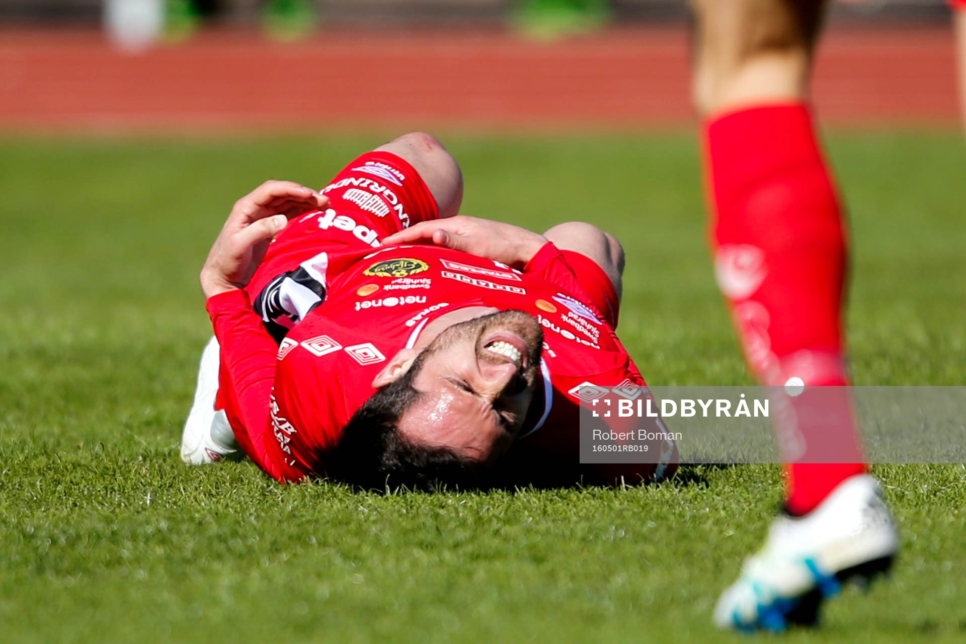 Elfsborgs Emir Bajrami ligger skadad