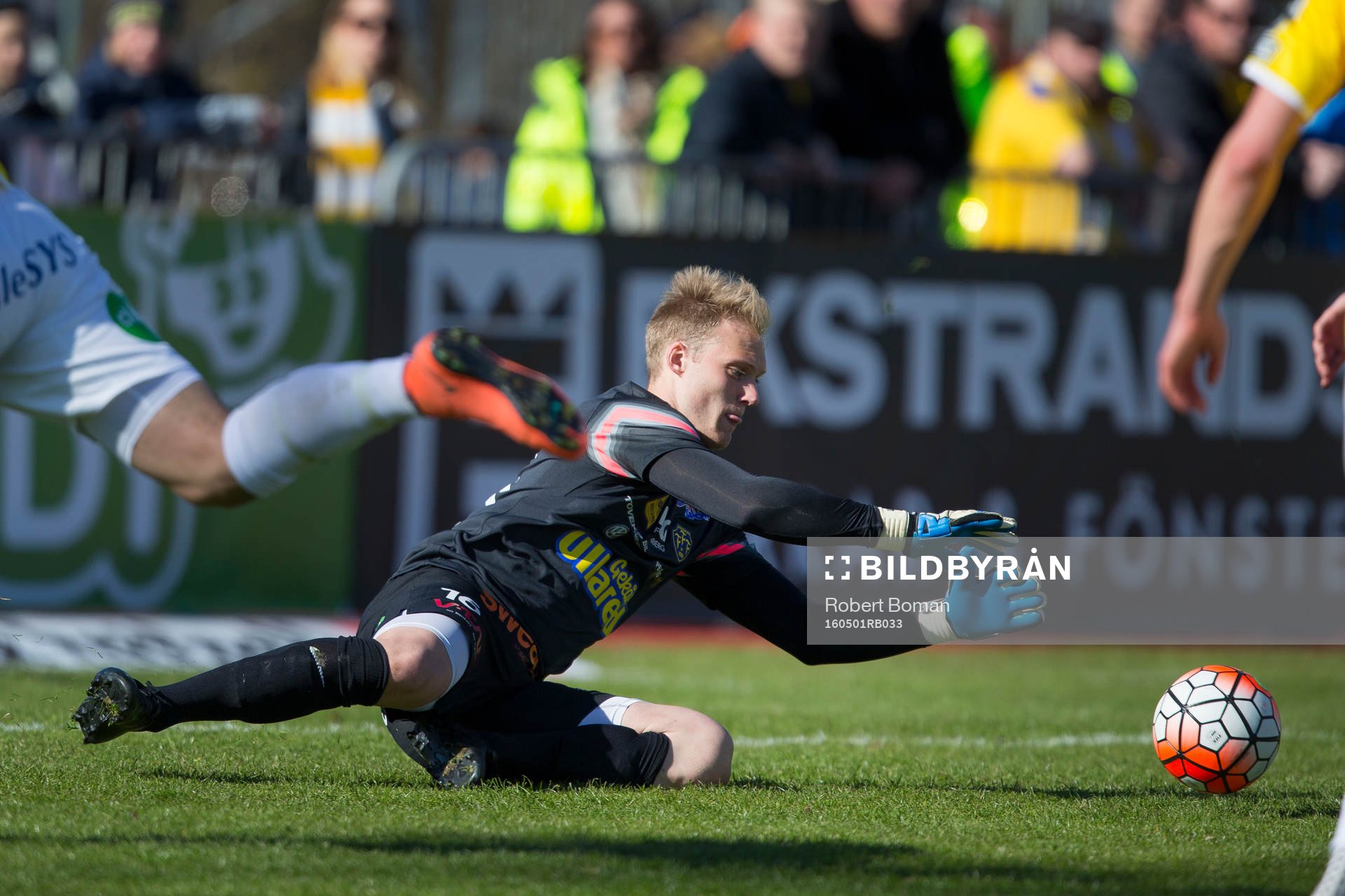 Falkenbergs målvakt Alexander Lundin
