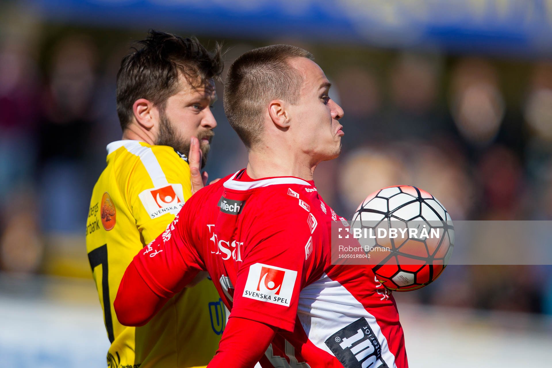Falkenbergs David Svensson och Elfsborgs Viktor Prodell