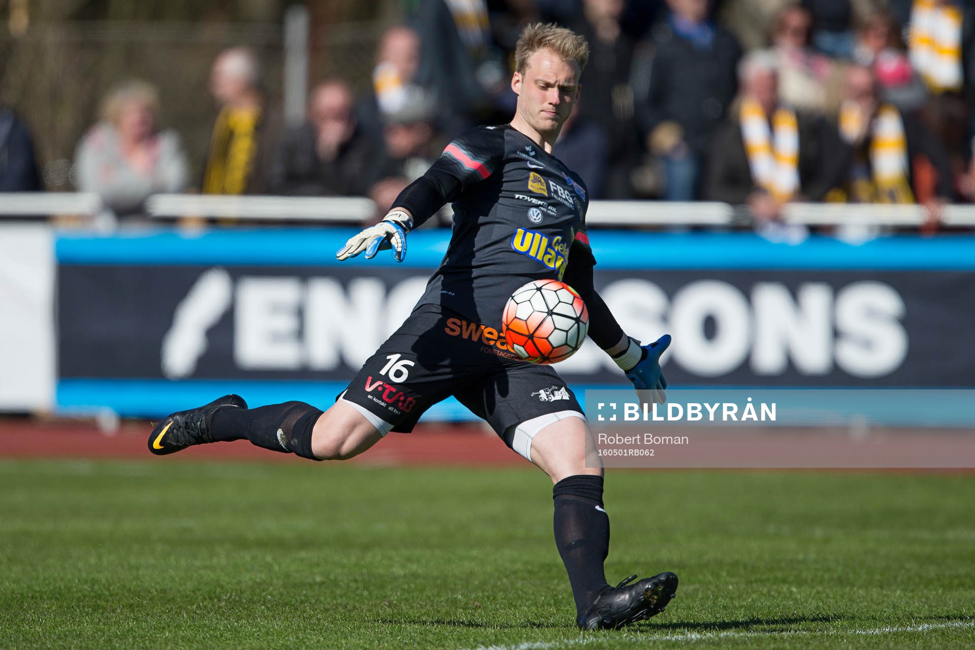 Falkenbergs målvakt Alexander Lundin