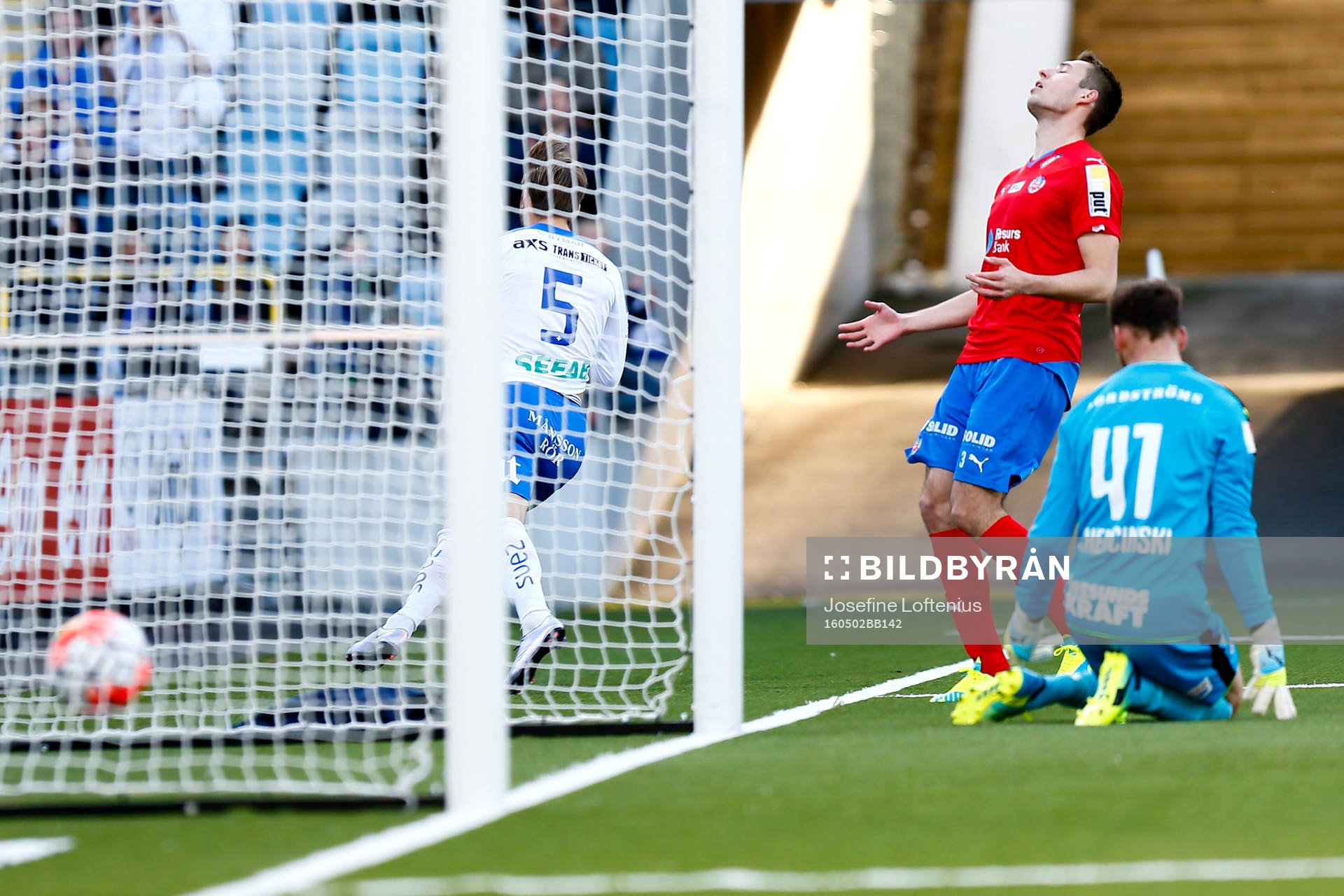 Norrköpings Christoffer Nyman jublar