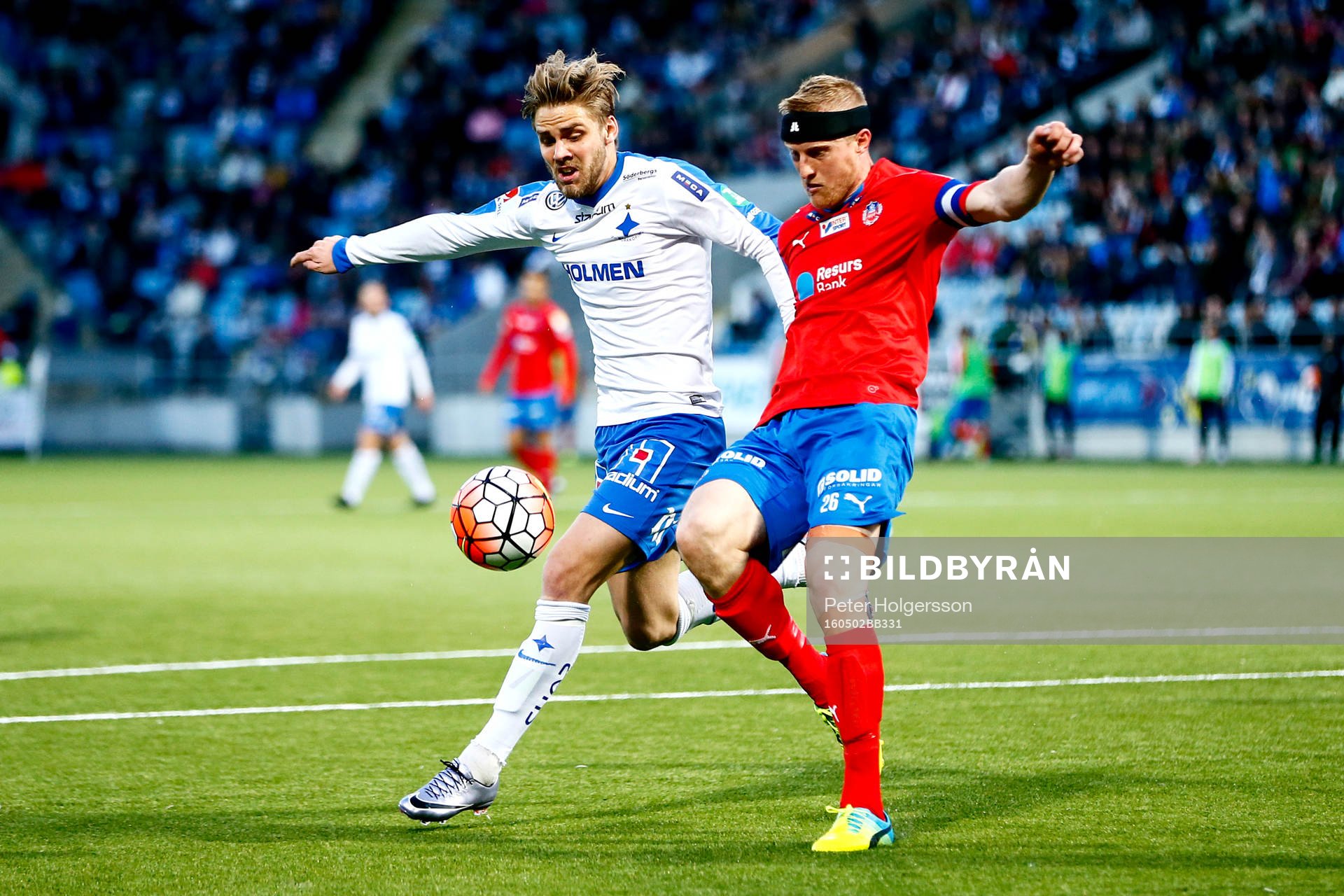 Norrköpings Christoffer Nyman och Helsingborgs Felix