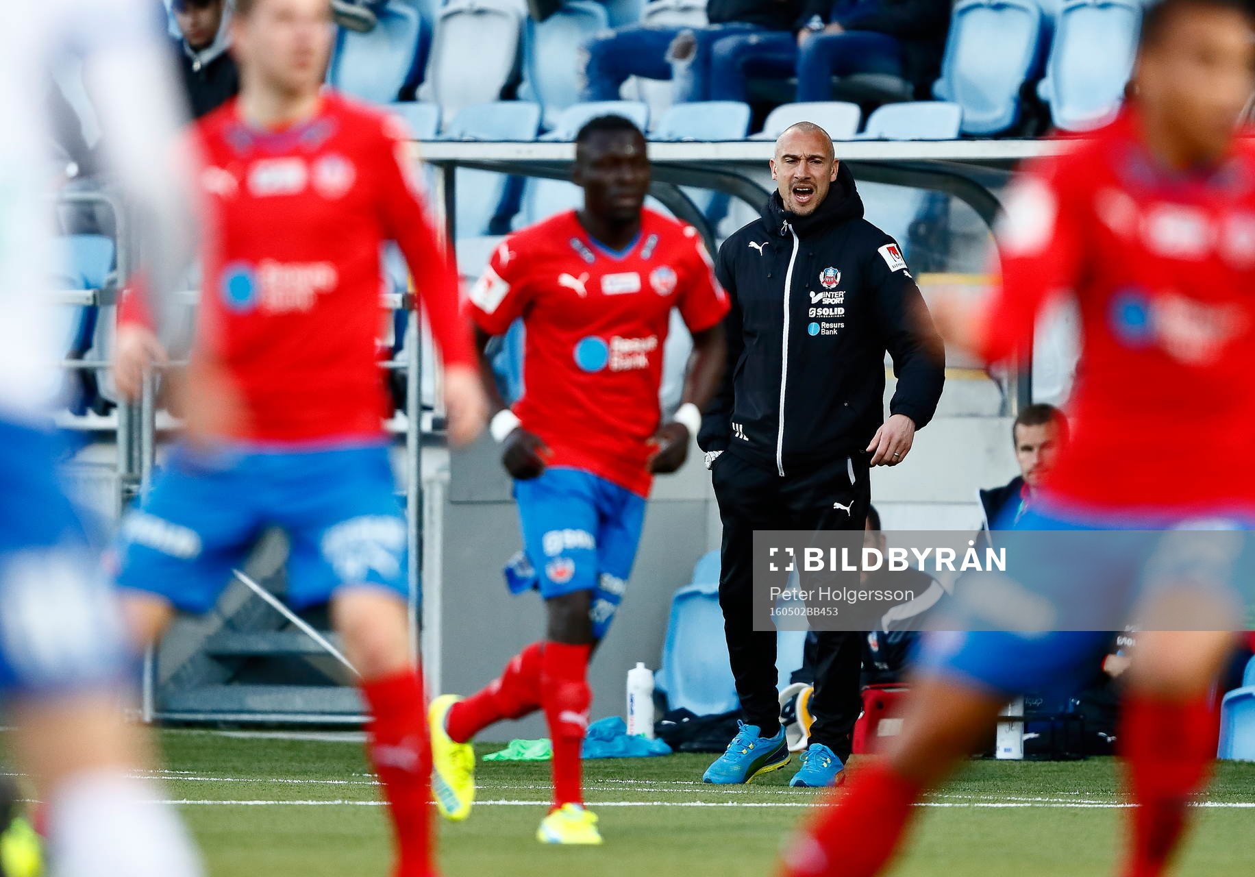 Helsingborgs tränare Henrik Larsson