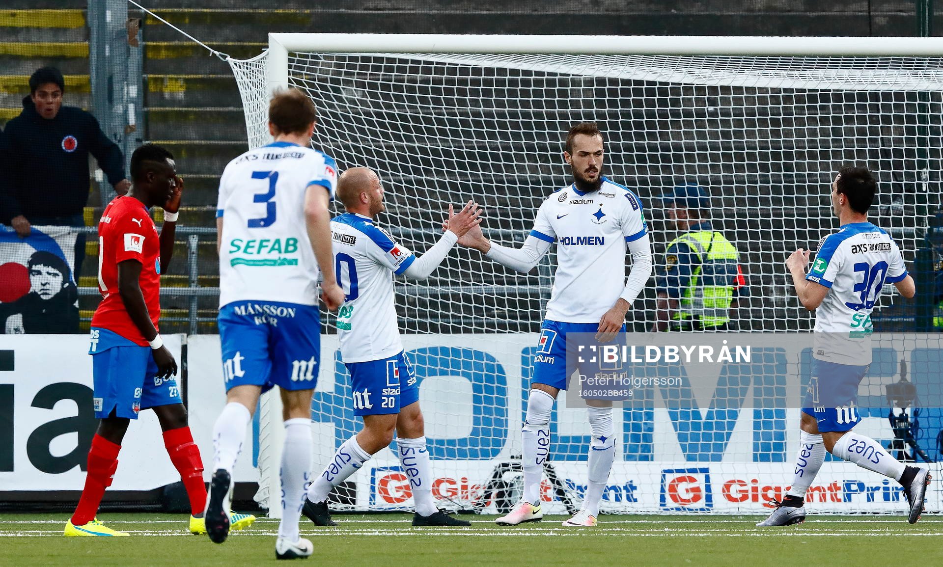 Norrköpings Emir Kujovic jublar