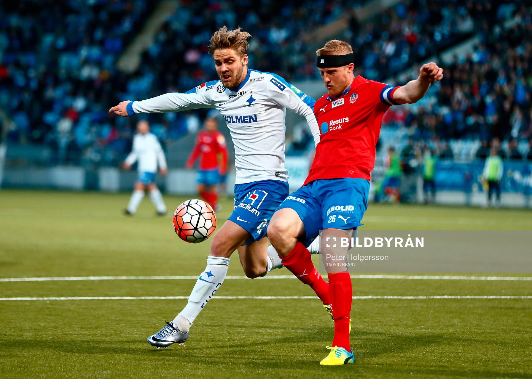 Norrköpings Christoffer Nyman och Helsingborgs Felix