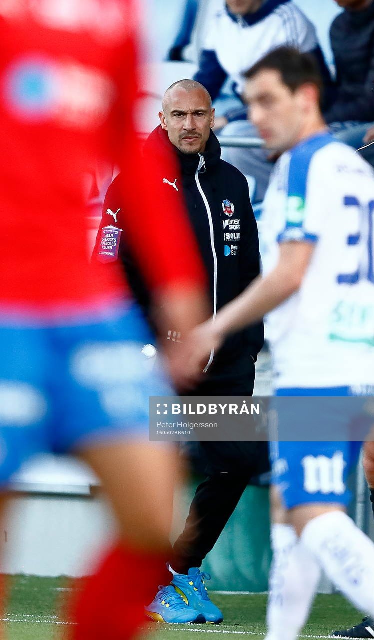 Helsingborgs tränare Henrik Larsson