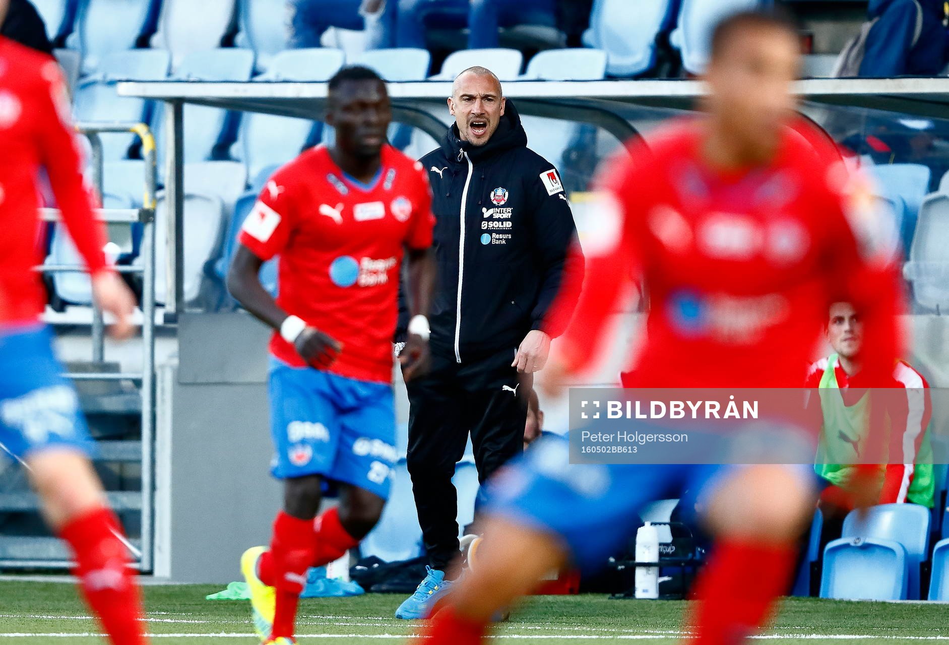 Helsingborgs tränare Henrik Larsson