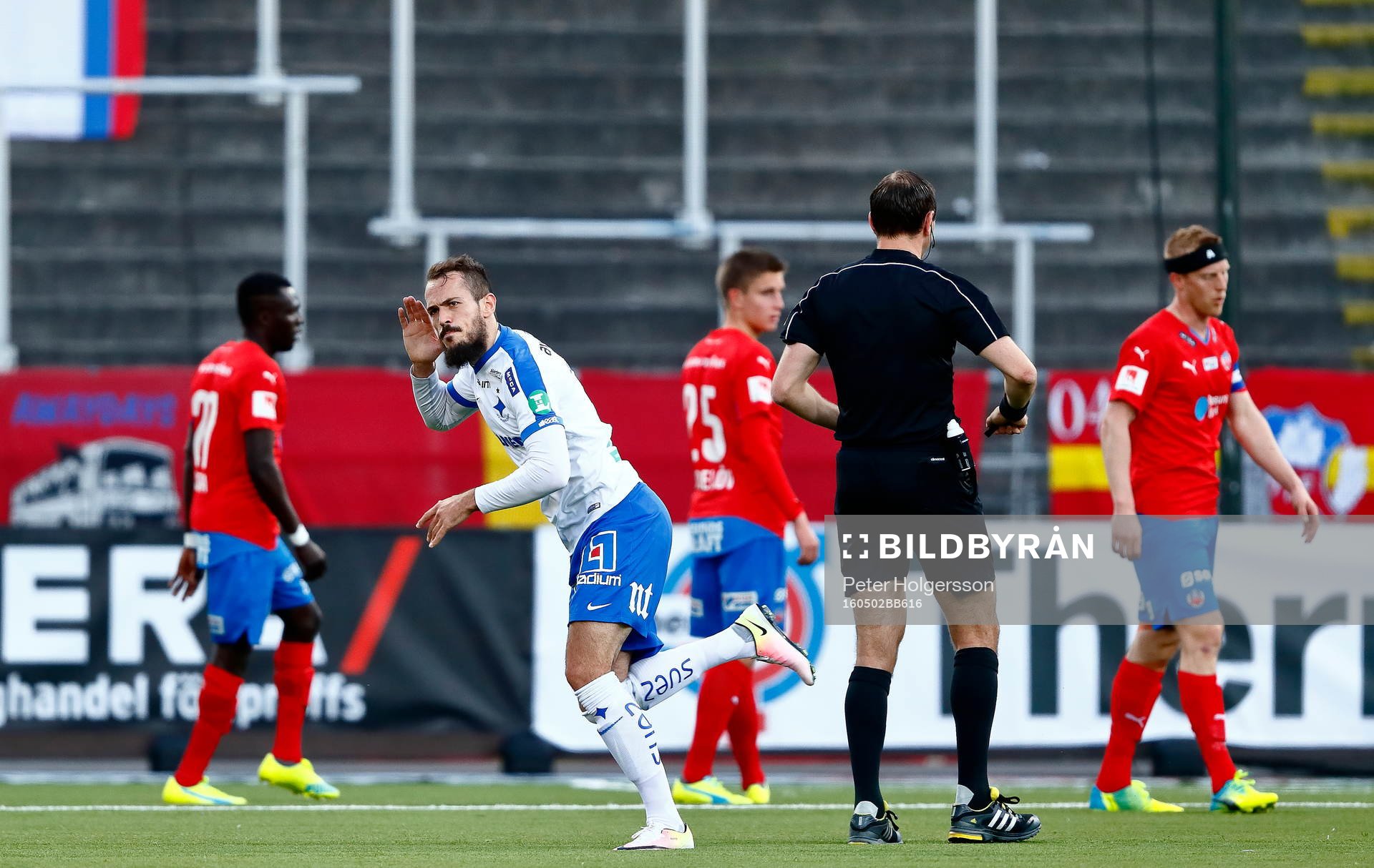Norrköpings Emir Kujovic jublar
