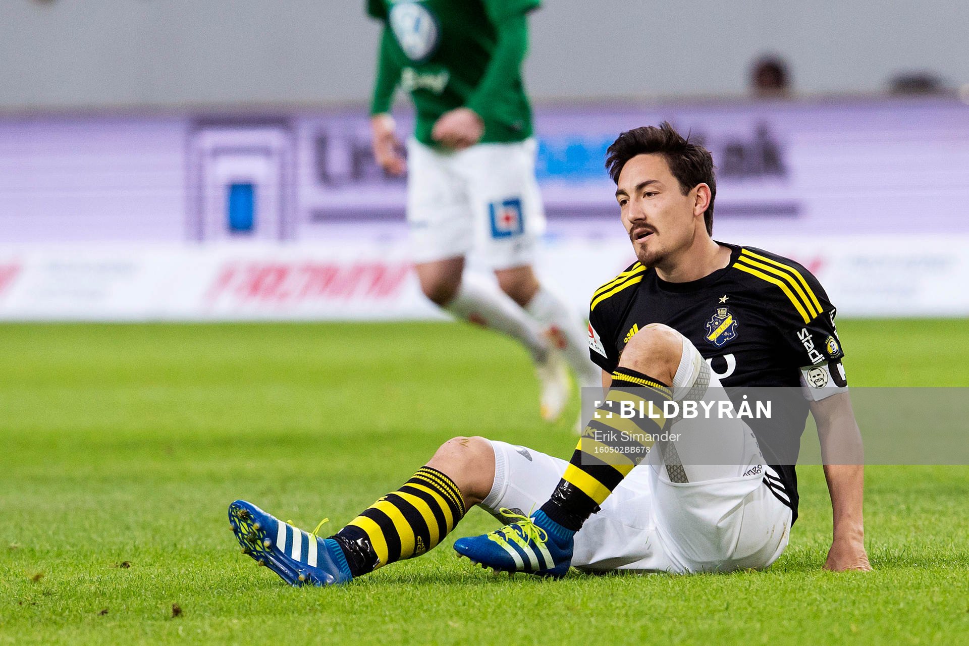 s Stefan Ishizaki på fallunder fotbollsmatchen i
