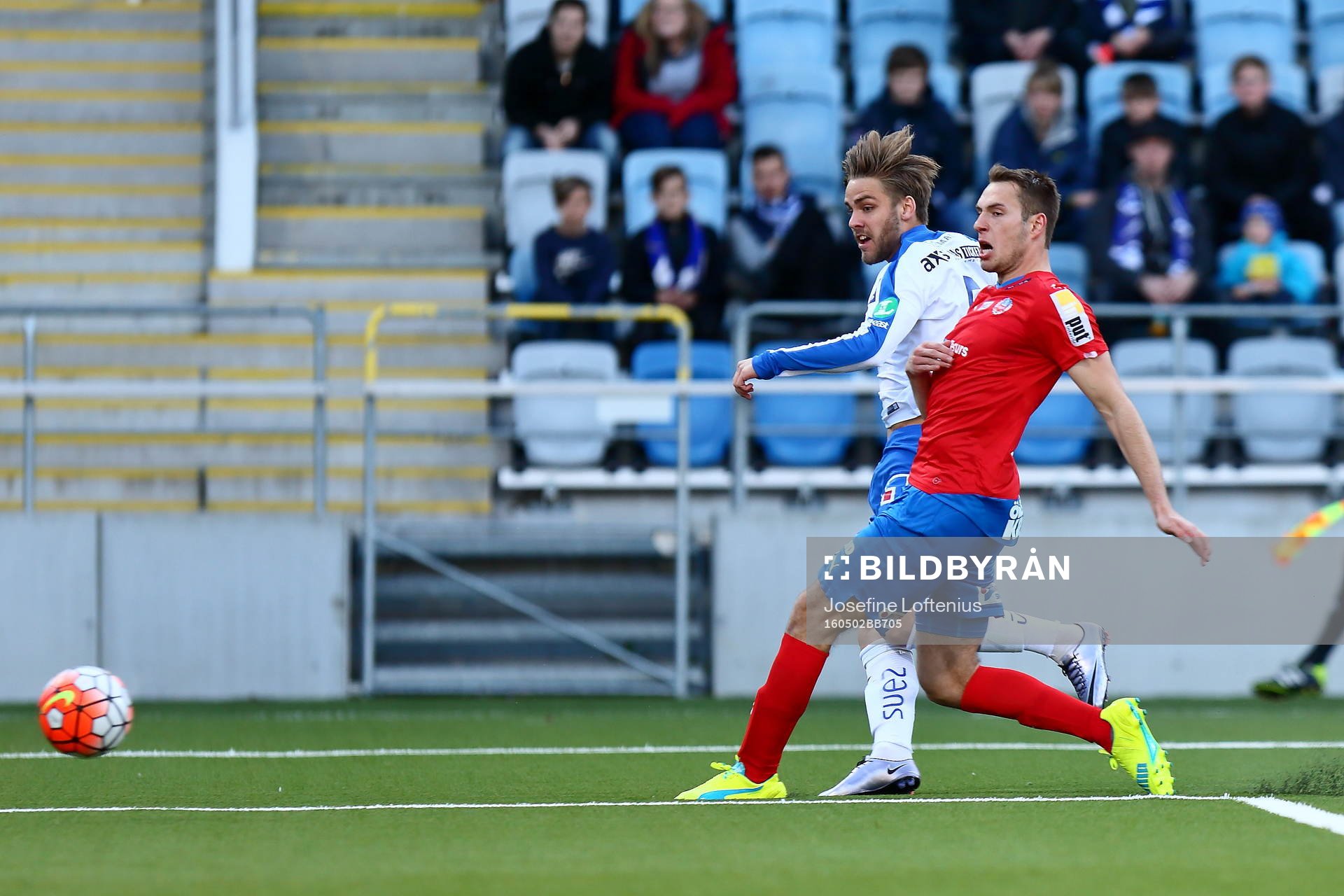 Norrköpings Christoffer Nyman gör mål 1-0