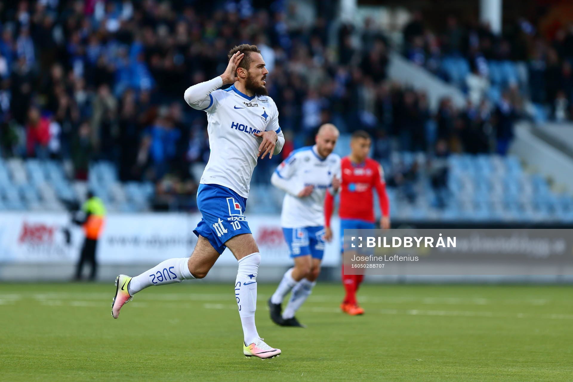 Norrköpings Emir Kujovic jublar