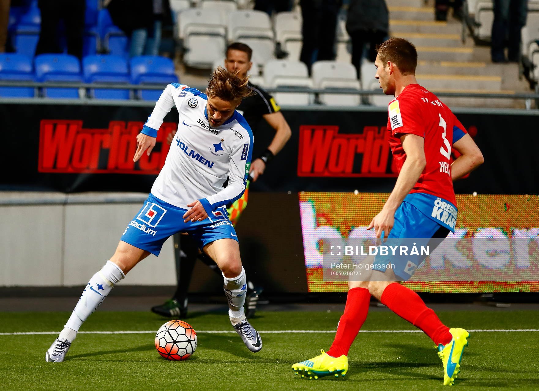 Norrköpings Christoffer Nyman och Helsingborgs Frederik