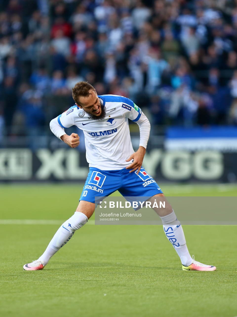 Norrköpings Emir Kujovic jublar
