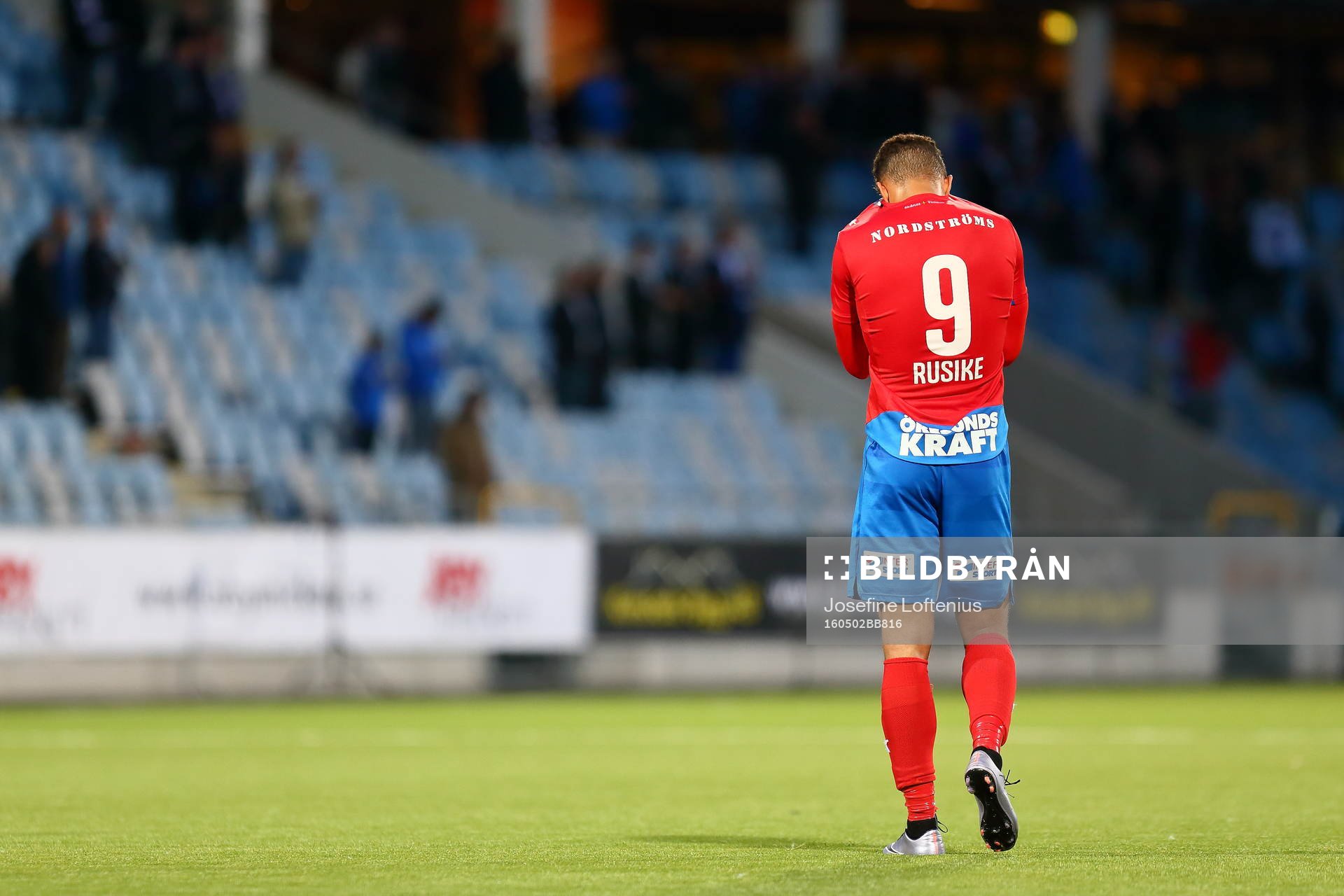 Helsingborgs Matthew Rusike deppar