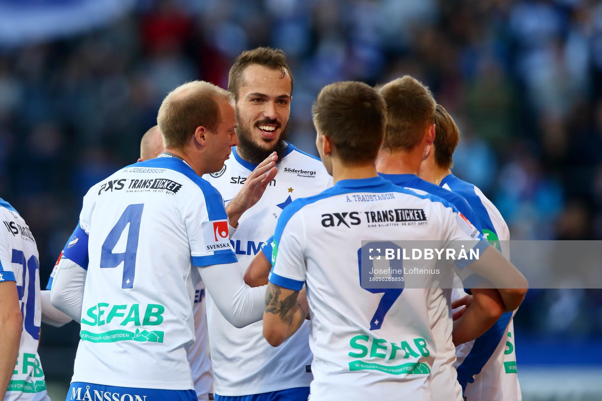 Norrköpings Emir Kujovic jublar