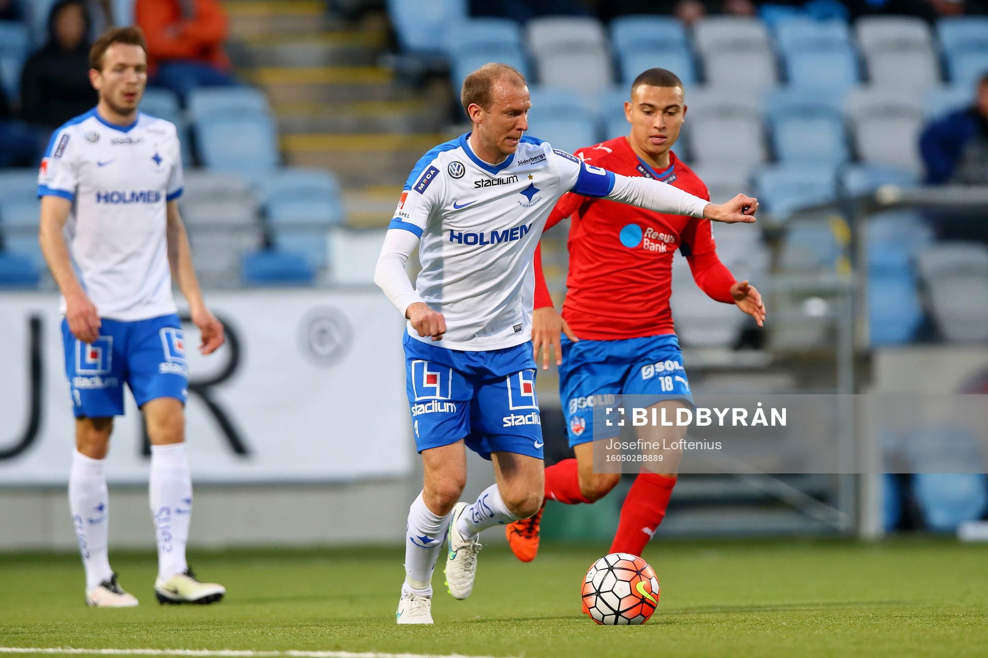 Norrköpings Andreas Johansson och Helsingborgs Jordan