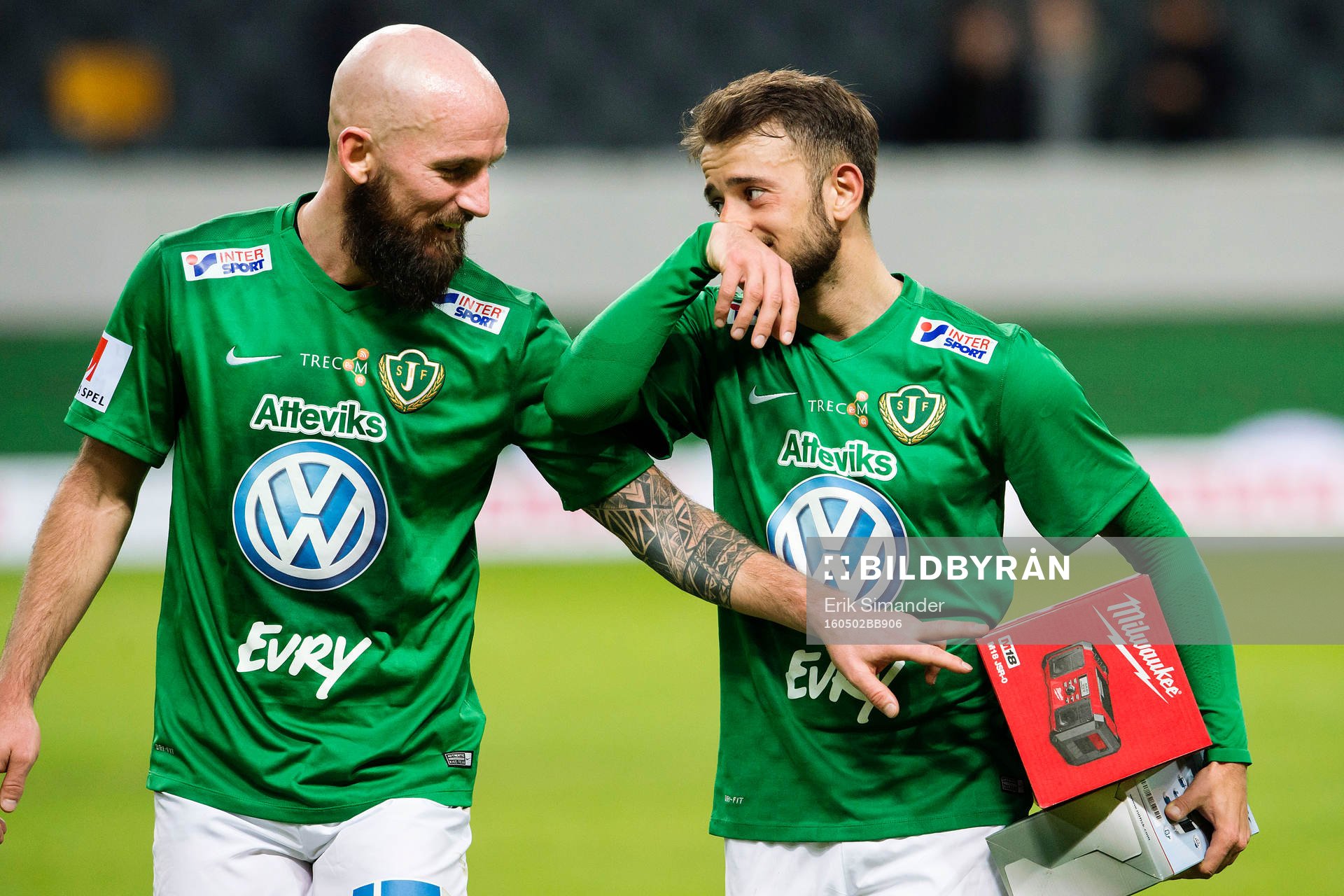 Jönköpings Tobias Nilsson och Robert Gojani
