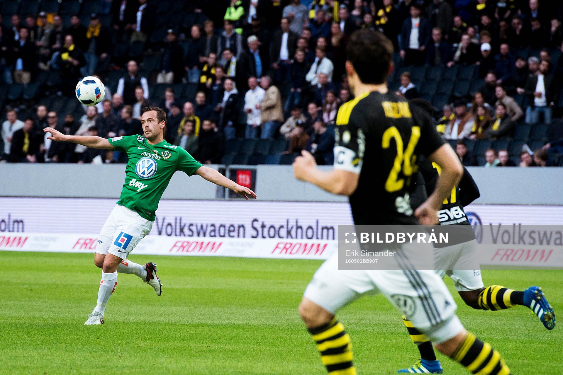 Jönköpings Fredric Fendrich laddar för skott