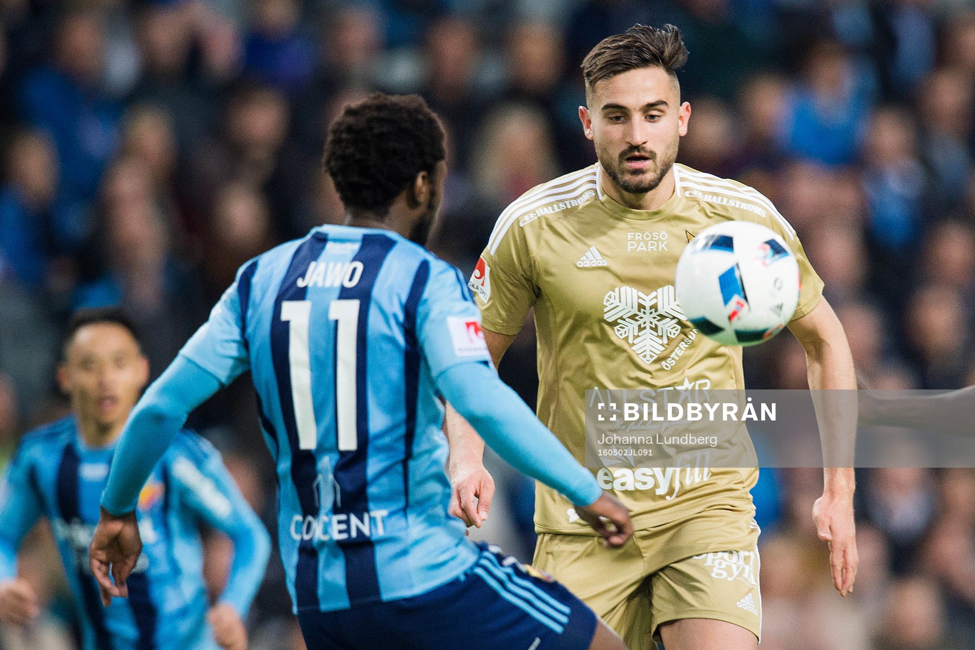 Djurgårdens Amadou Jawo mot Östersunds Sotirios