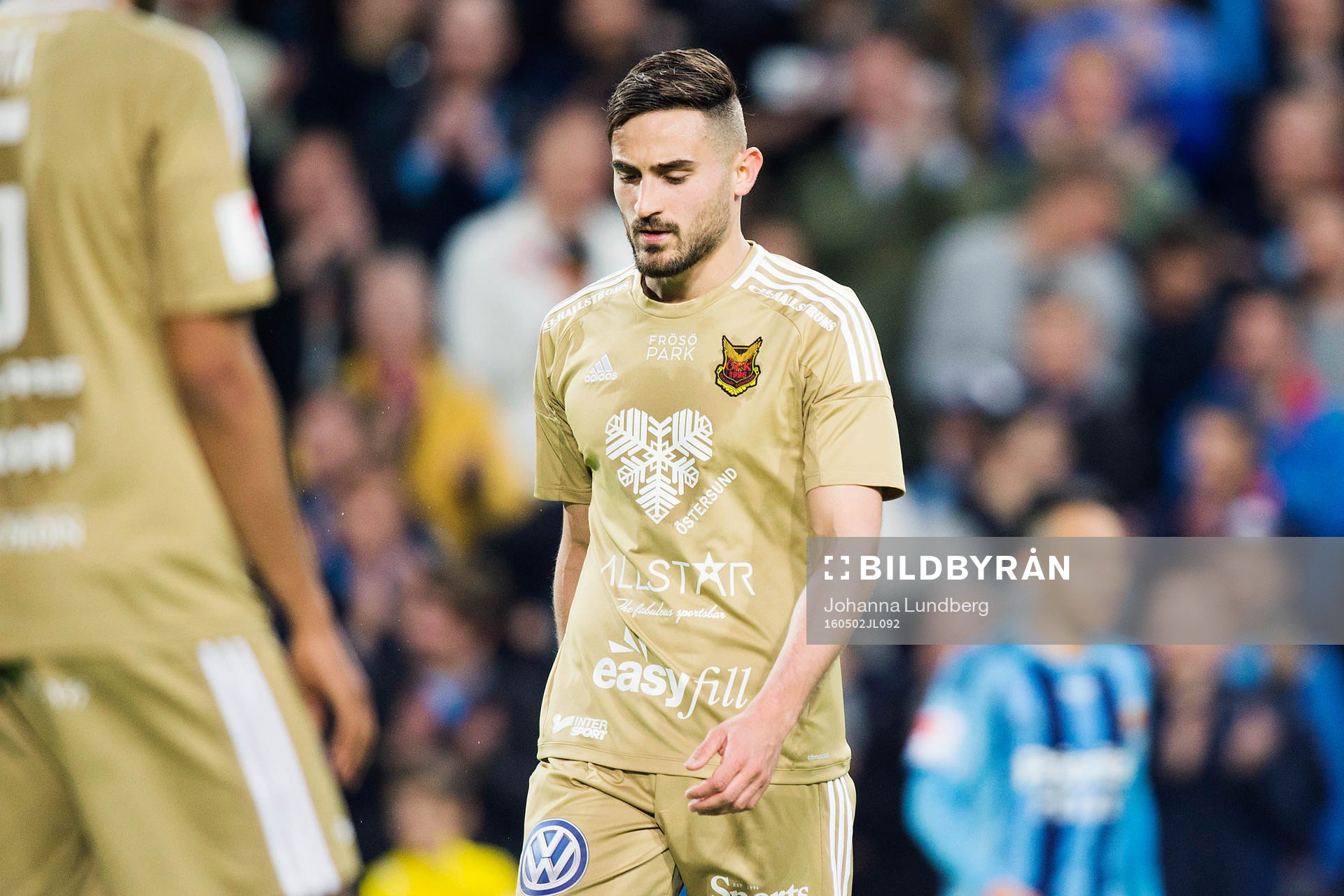 Östersunds Sotirios Papagiannopoulos deppar
