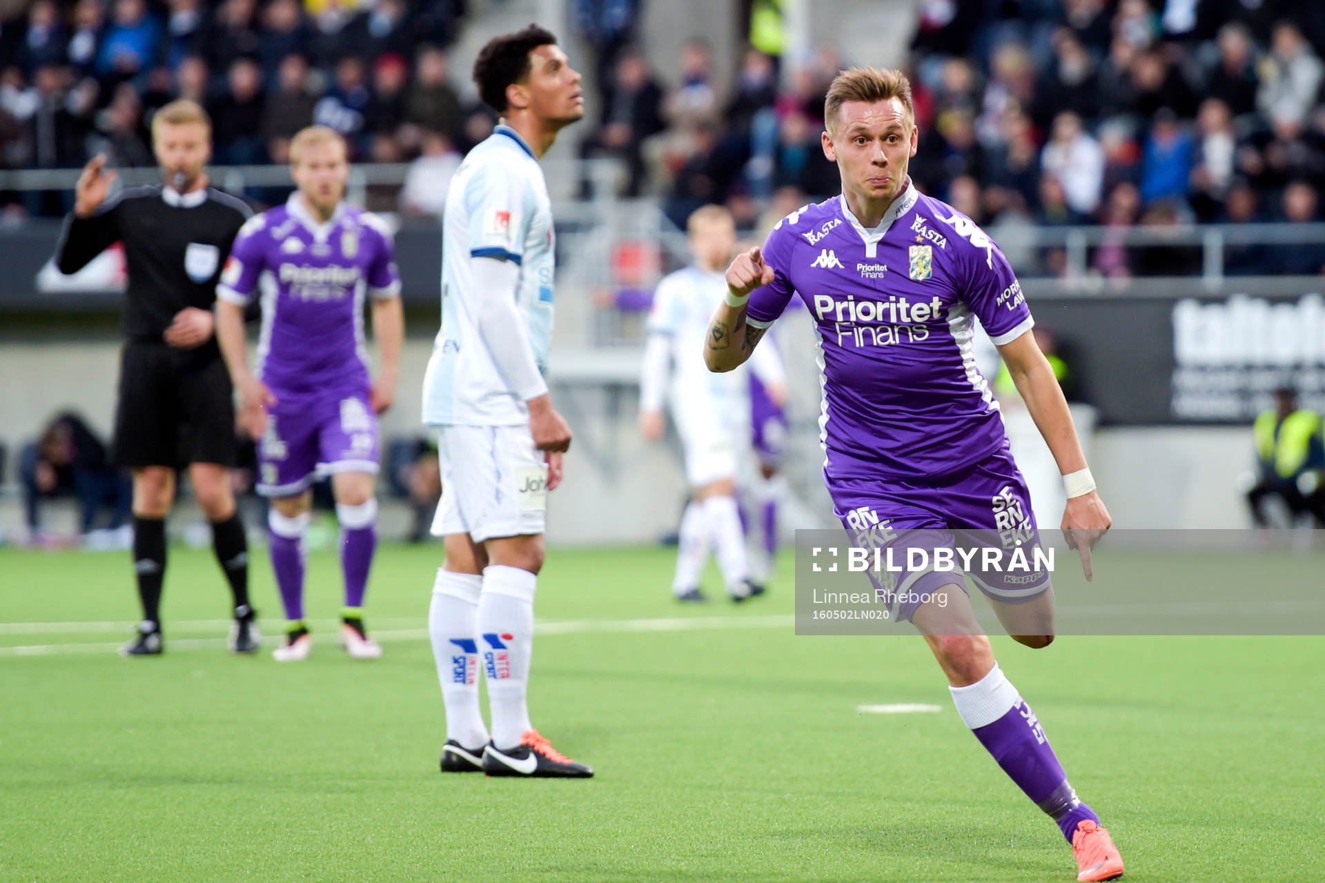 IFK Göteborgs Jakob Ankersen jublar
