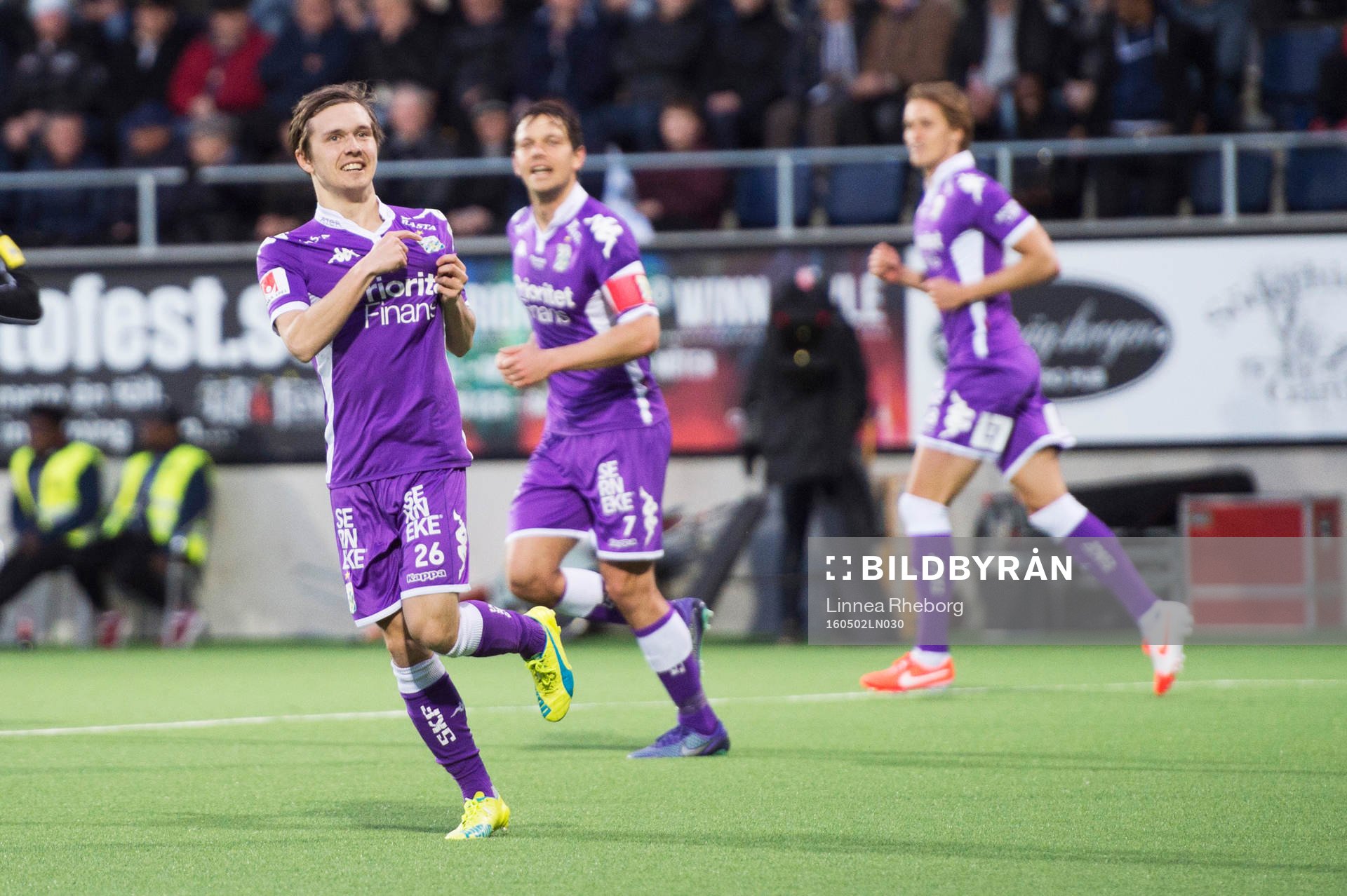 IFK Göteborgs Patrik Karlsson Lagemyr jublar