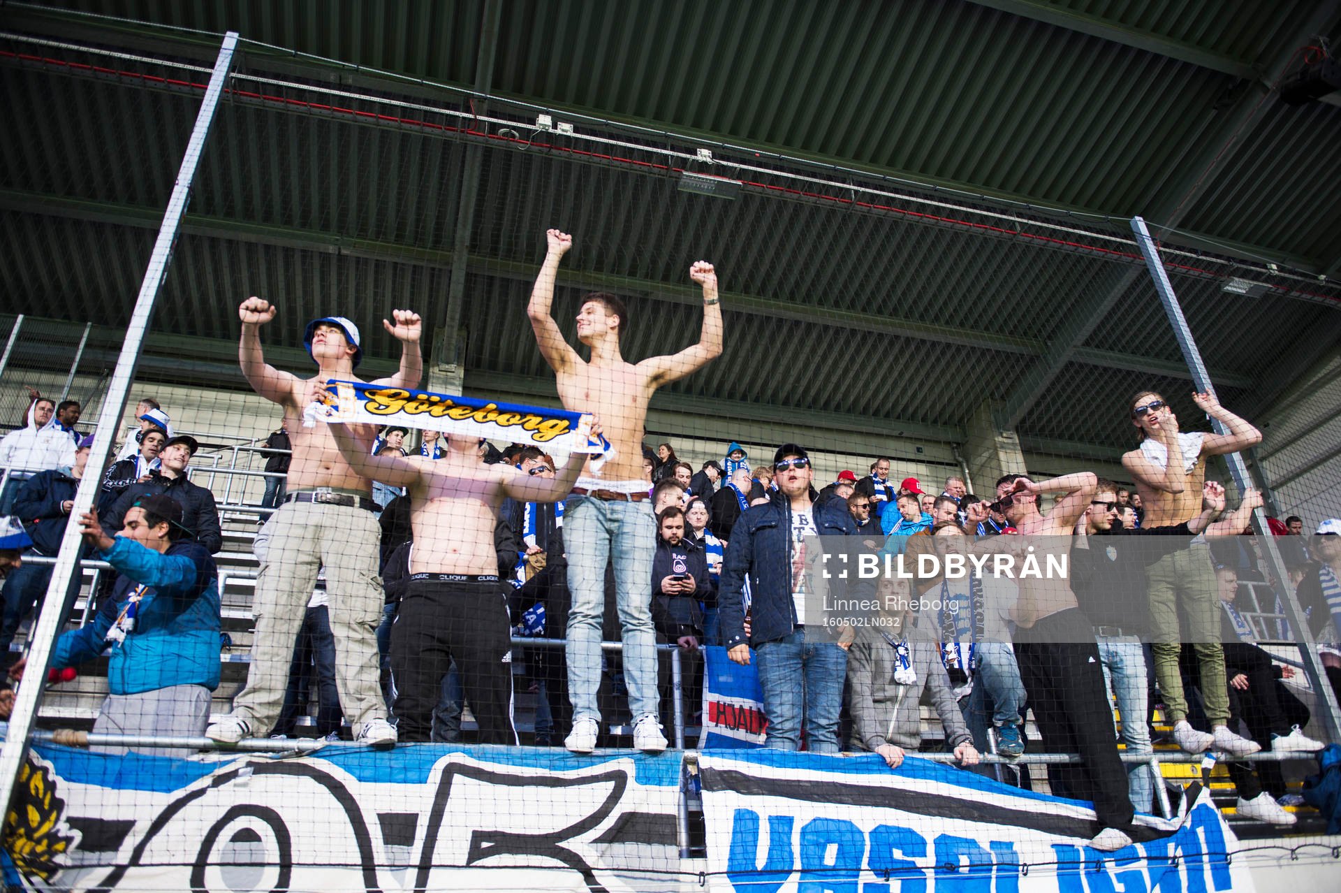 IFK Göteborgs fans jublar