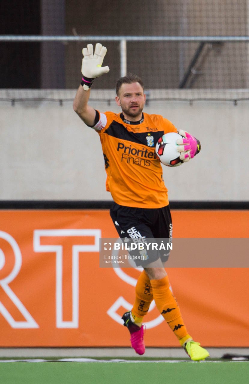 IFK Göteborgs målvakt John Alvbåge