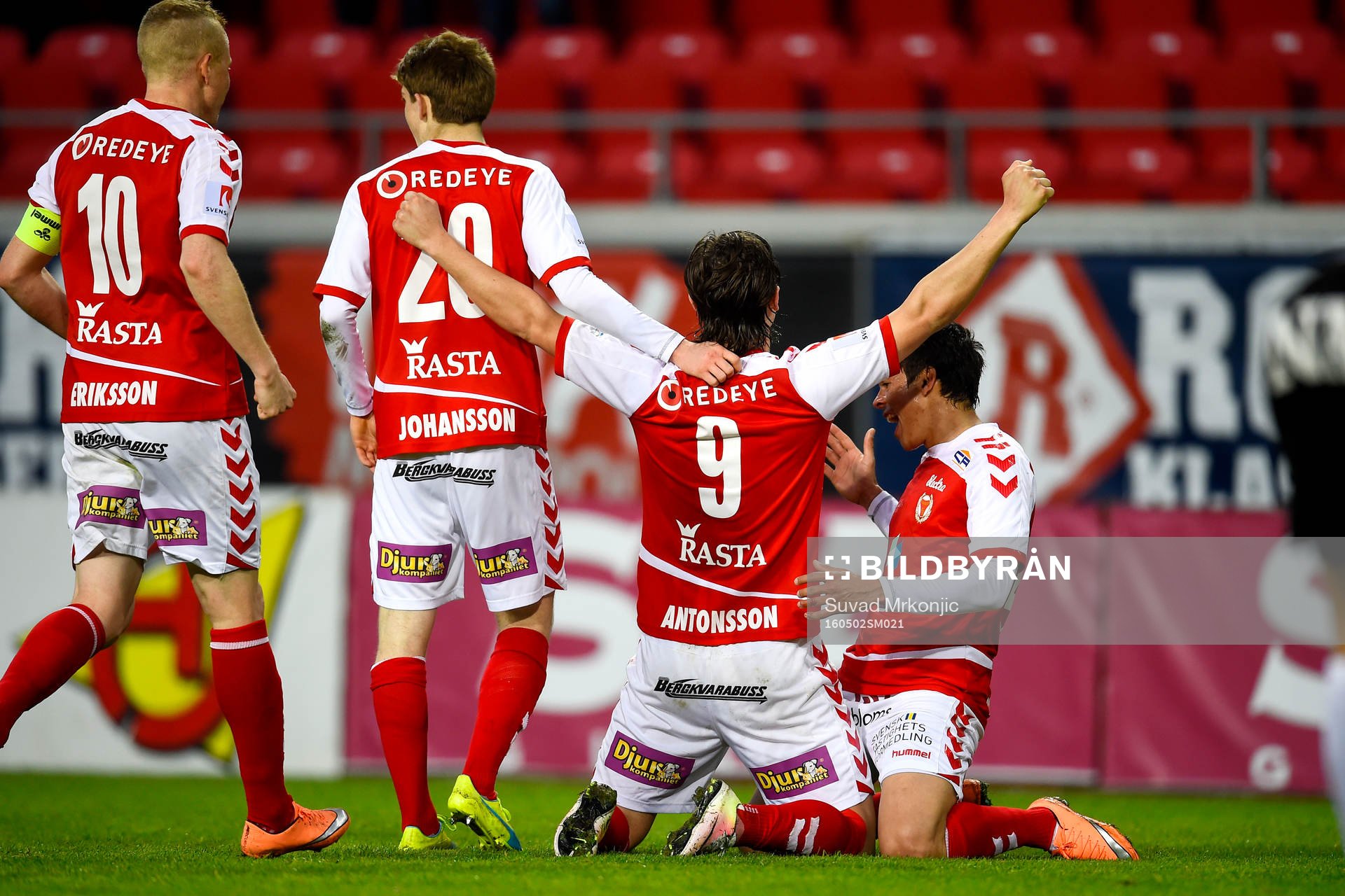 Kalmars Marcus Antonsson jublar