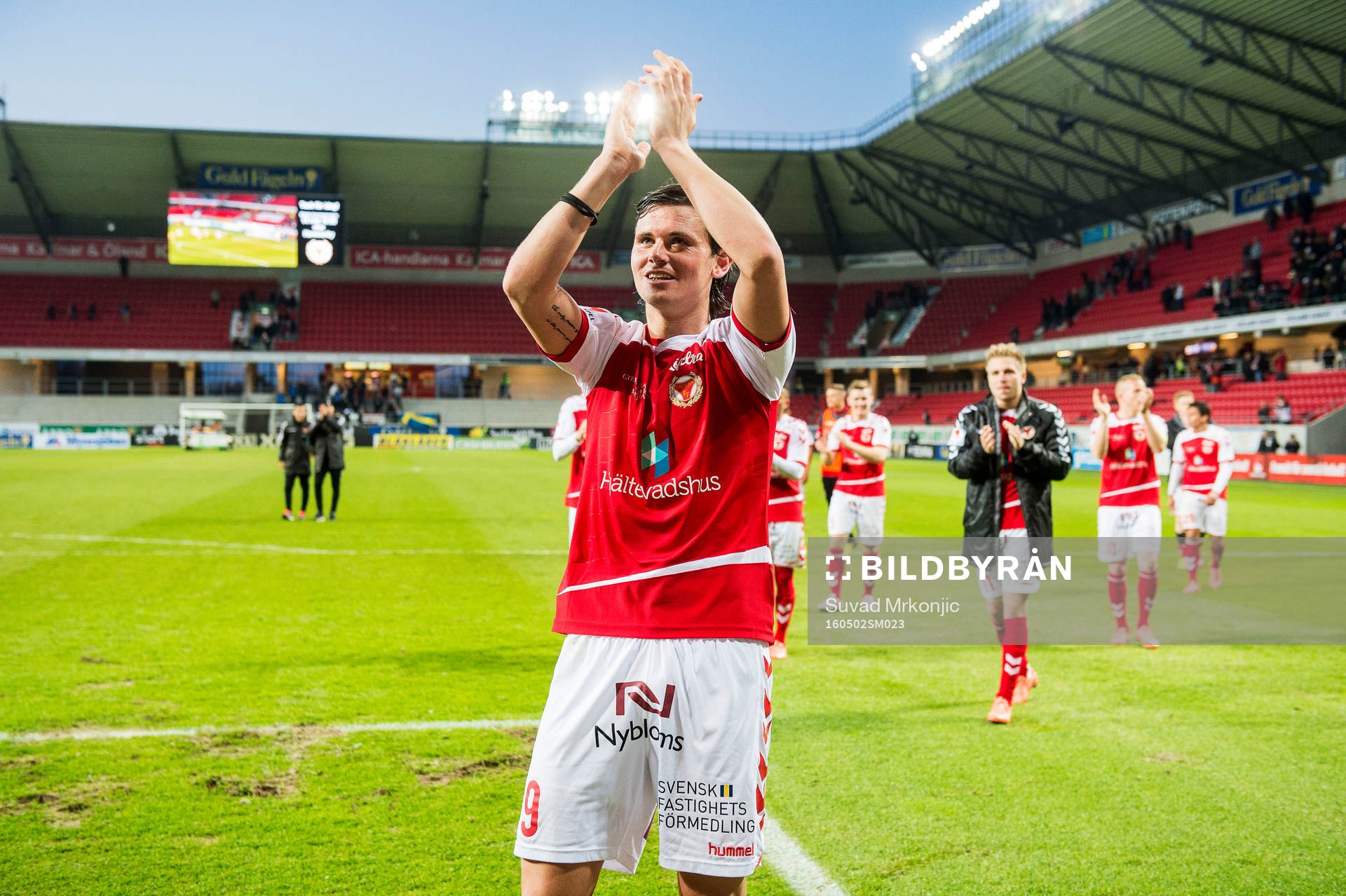 Kalmars Marcus Antonsson jublar