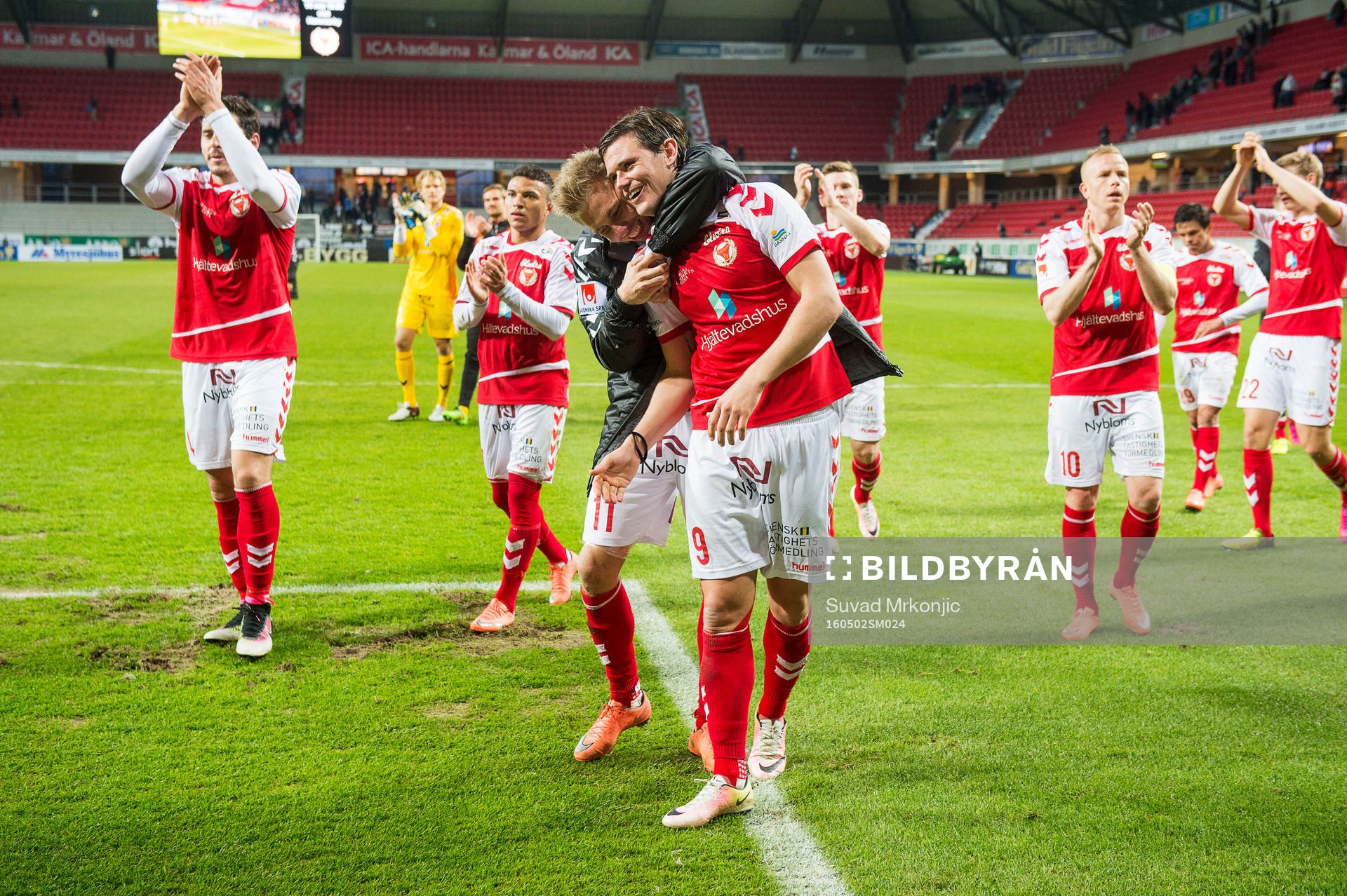 Kalmars Marcus Antonsson jublar
