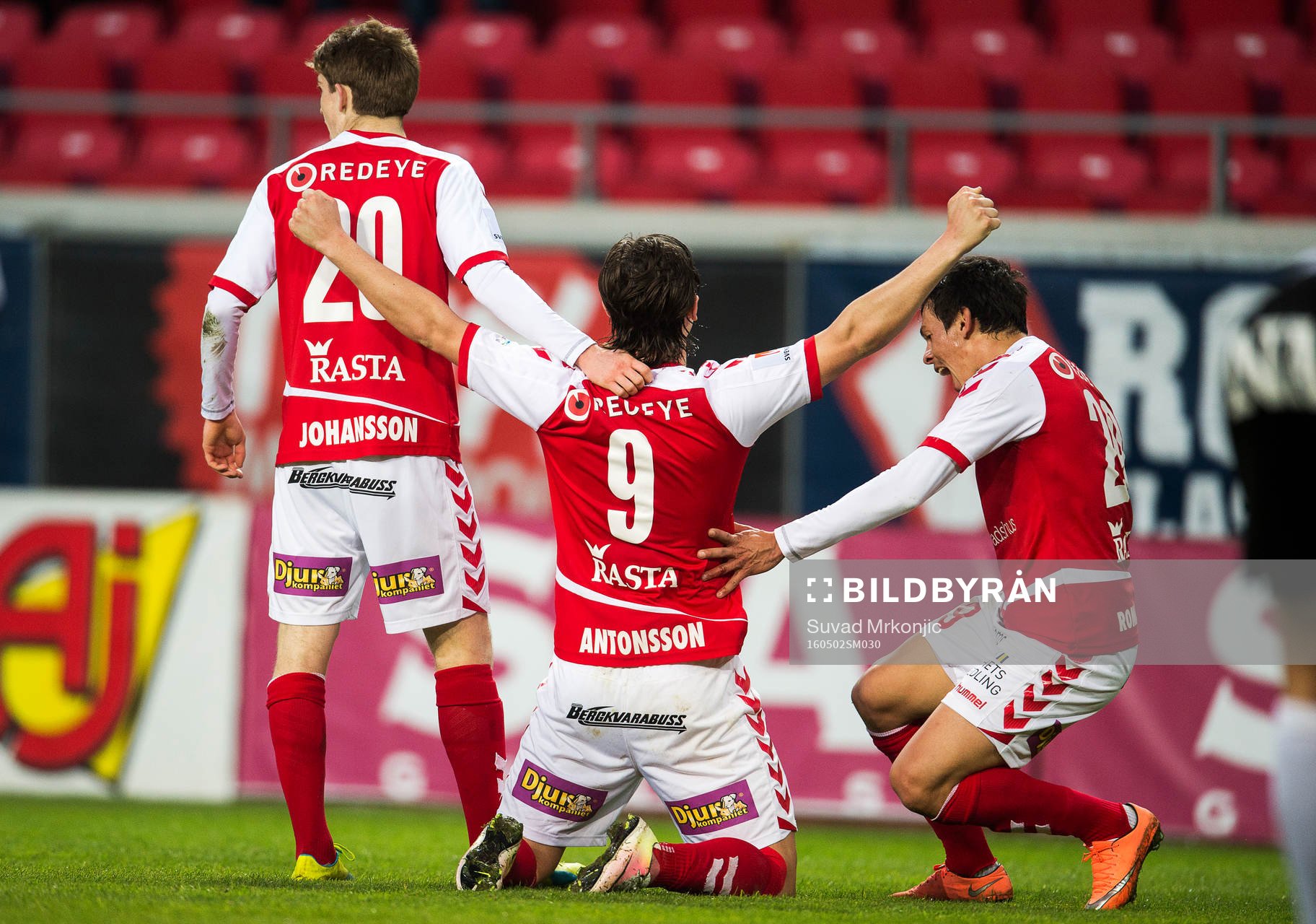 Kalmars Marcus Antonsson jublar